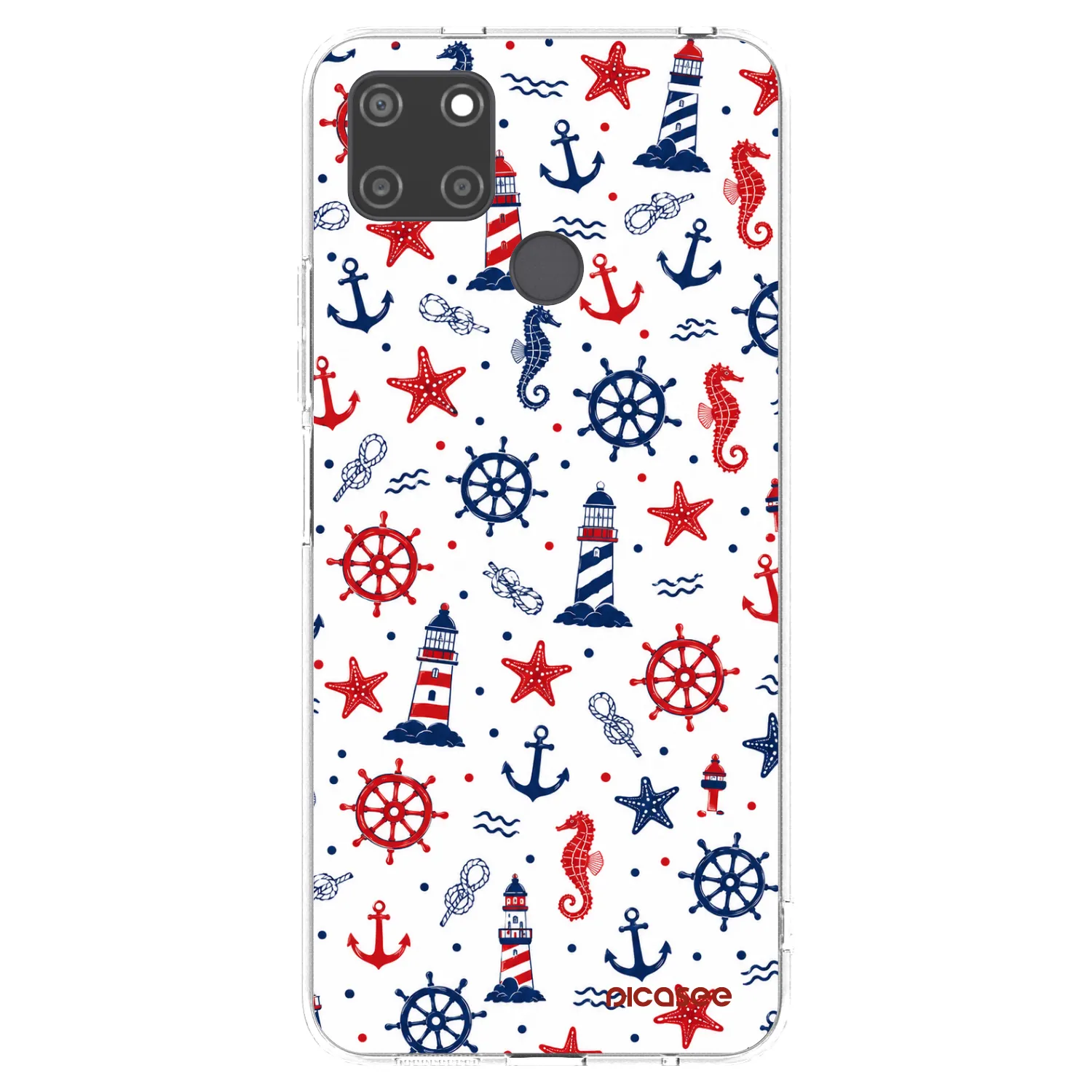 Picasee husă transparentă din silicon pentru Realme C21Y - Sailor Vibes