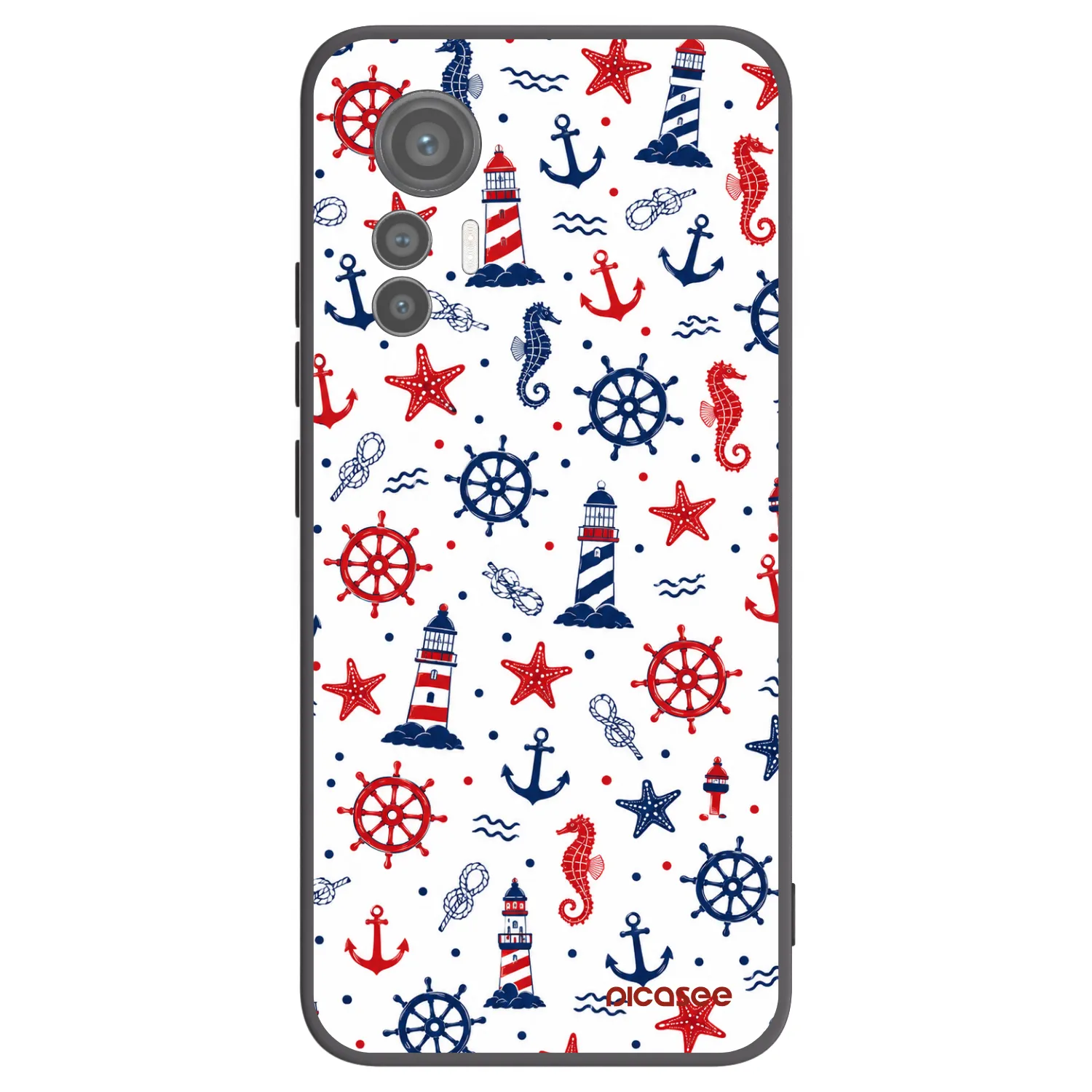 Picasee husă neagră din silicon pentru Xiaomi 12 Lite - Sailor Vibes