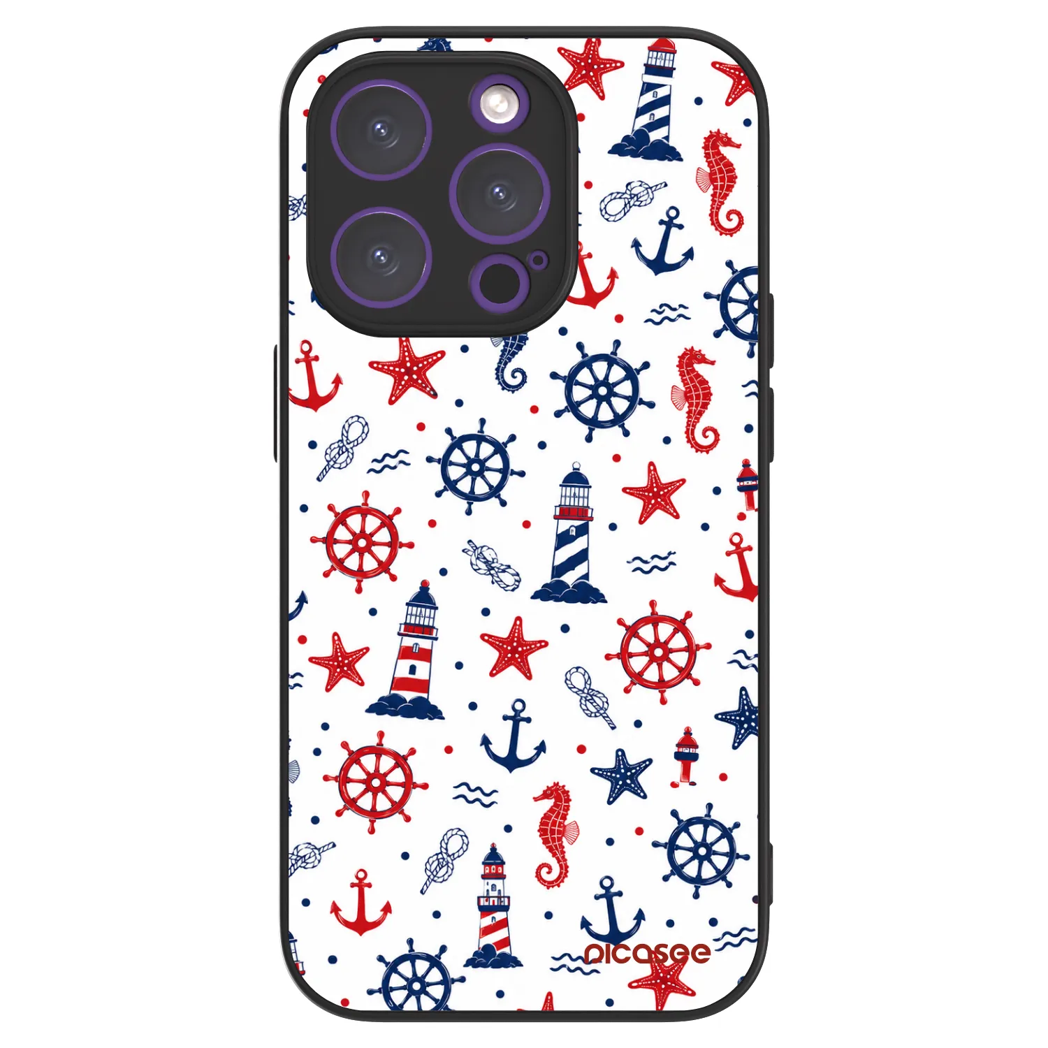 Picasee ULTIMATE CASE MagSafe pentru Apple iPhone 14 Pro - Sailor Vibes