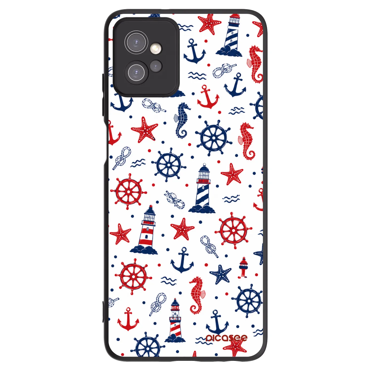 Picasee husă neagră din silicon pentru Motorola Moto G32 - Sailor Vibes