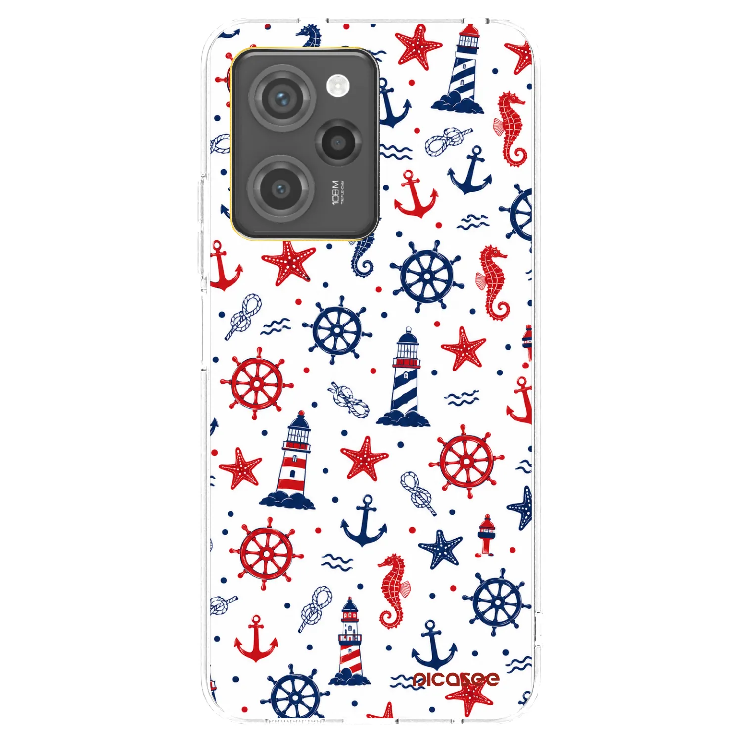Picasee husă neagră din silicon pentru Xiaomi Poco X5 Pro - Sailor Vibes