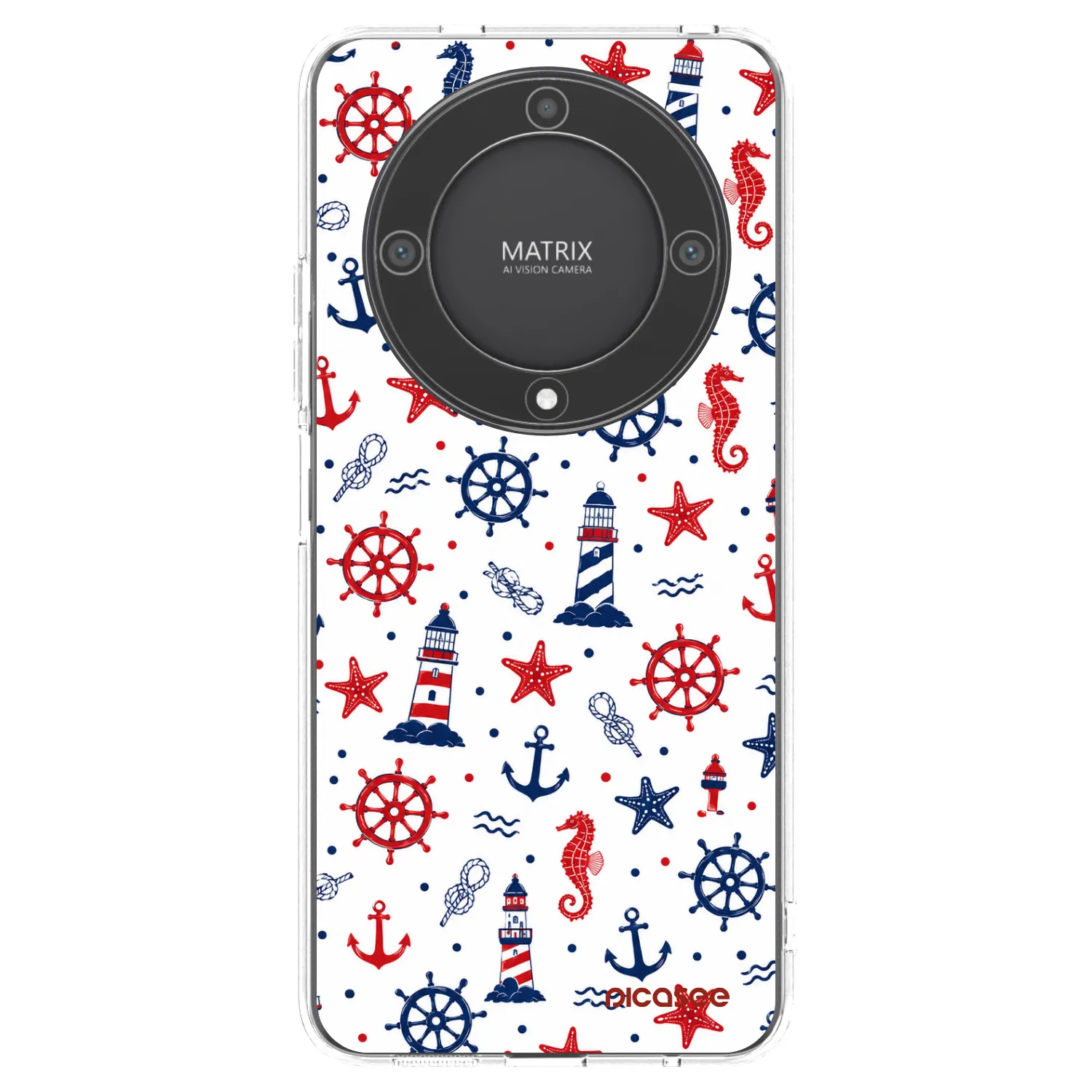 Picasee husă transparentă din silicon pentru Honor Magic5 Lite 5G - Sailor Vibes