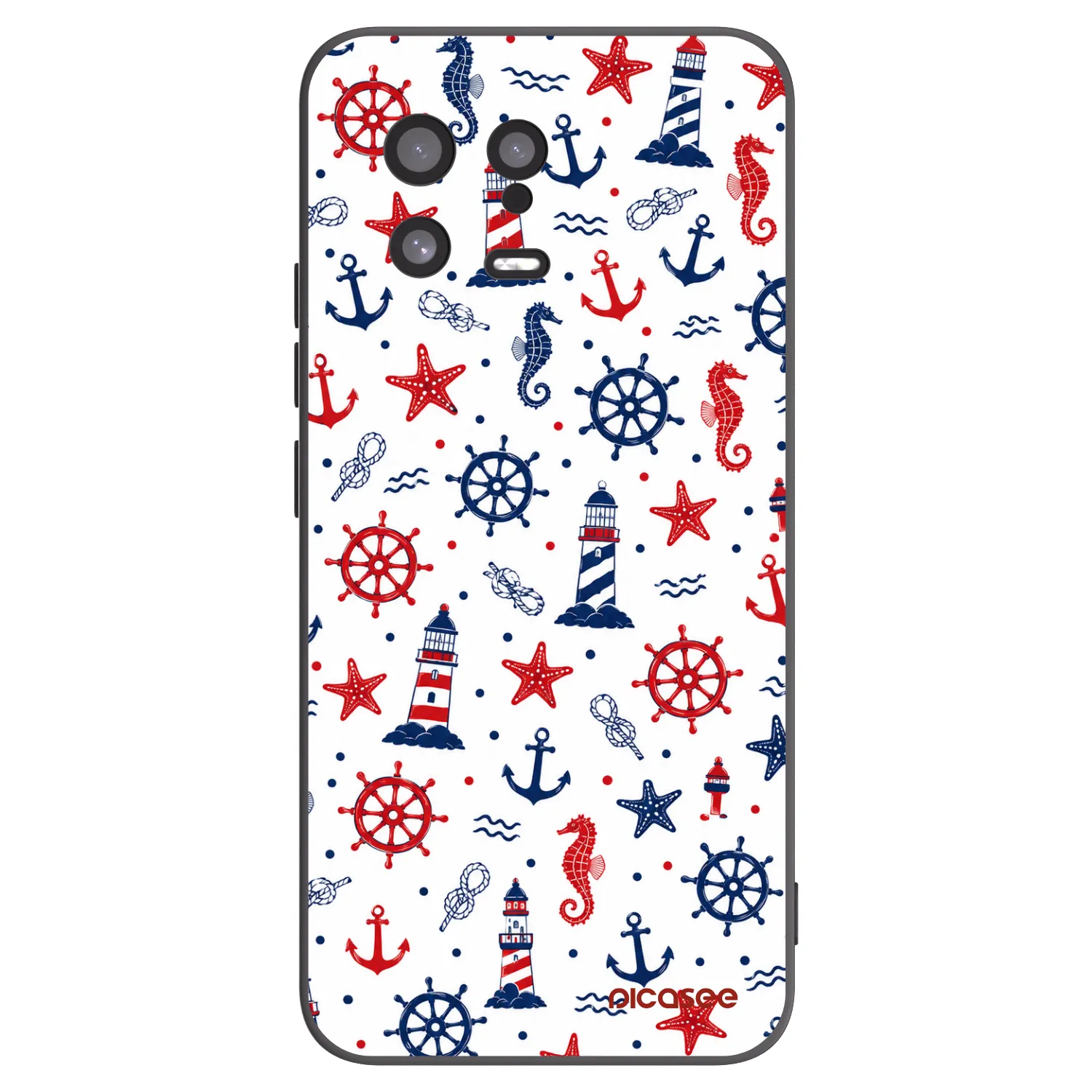 Picasee husă neagră din silicon pentru Xiaomi 13 - Sailor Vibes