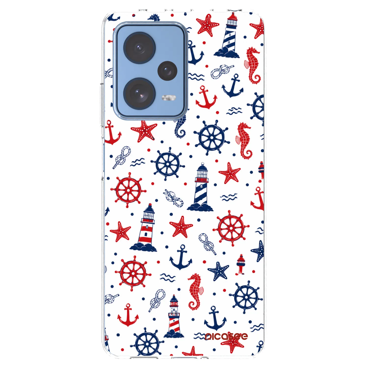 Picasee husă transparentă din silicon pentru Xiaomi Redmi Note 12 Pro 5G - Sailor Vibes