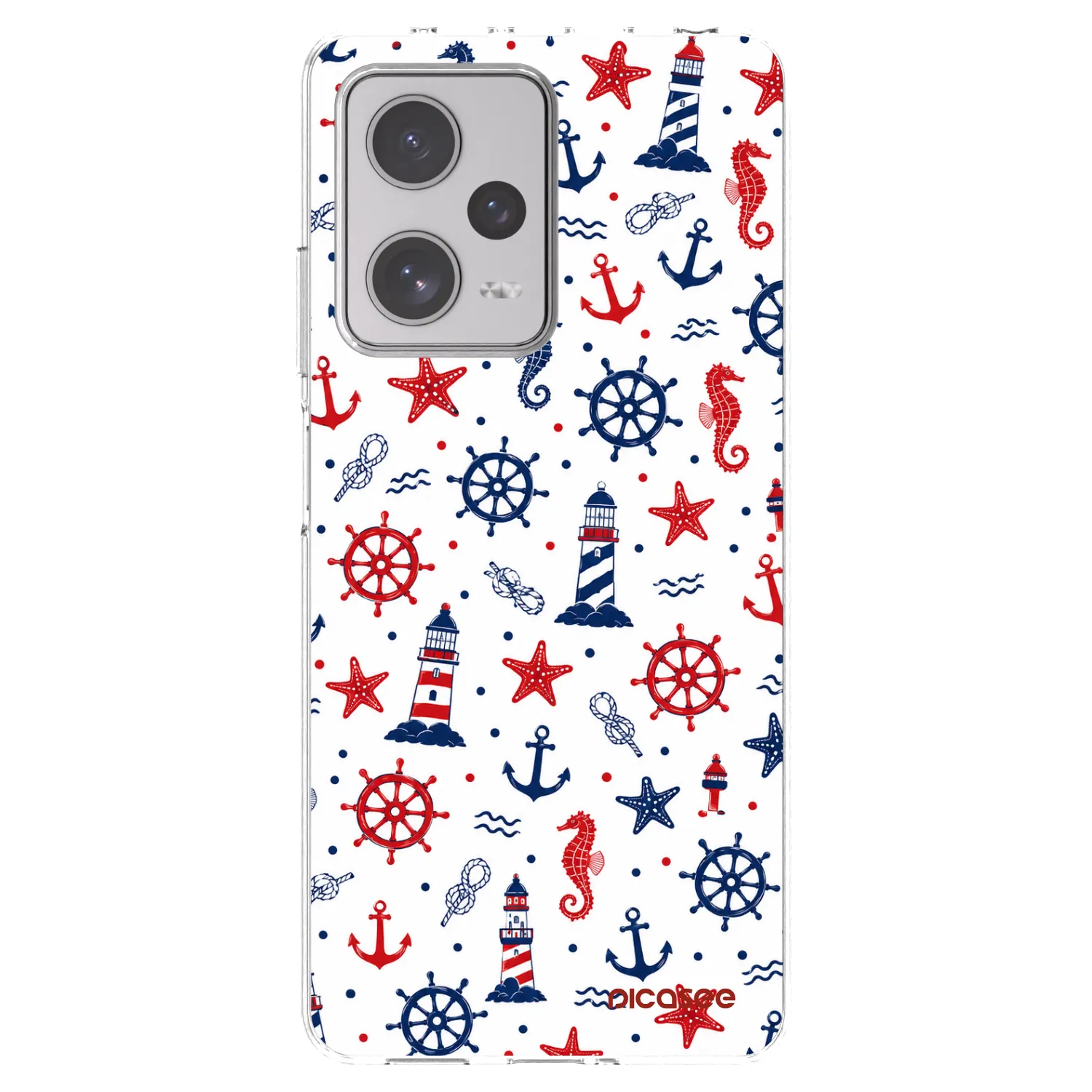 Picasee husă transparentă din silicon pentru Xiaomi Redmi Note 12 Pro+ 5G - Sailor Vibes