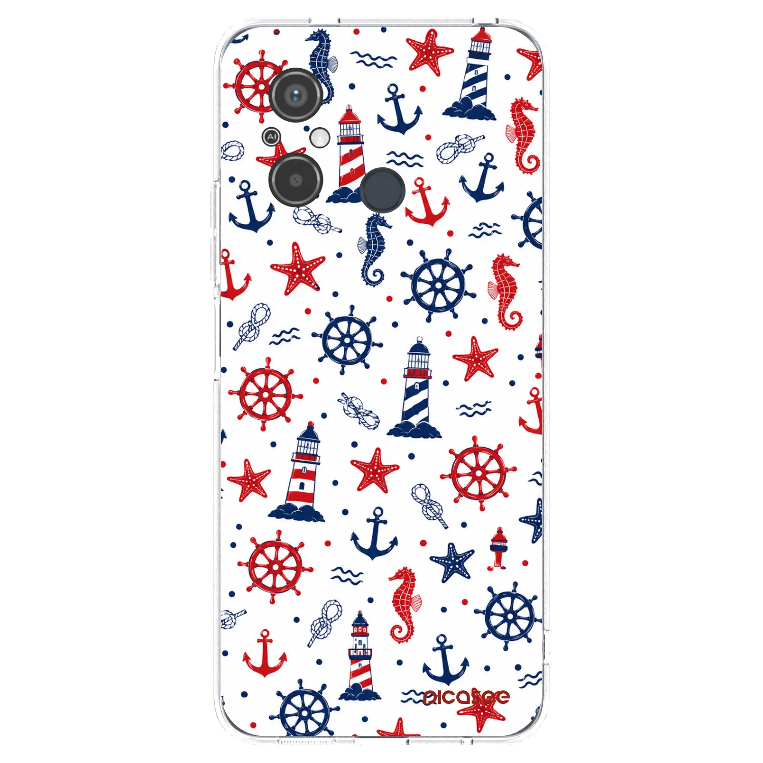 Picasee husă transparentă din silicon pentru Xiaomi Redmi 12C - Sailor Vibes