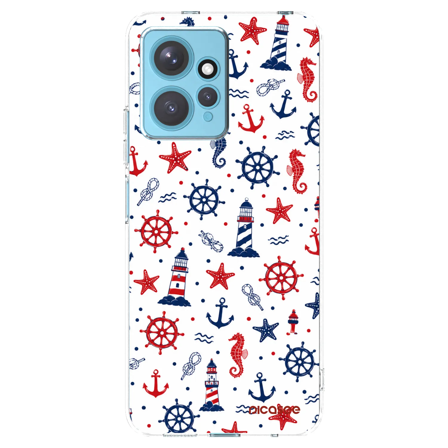 Picasee husă transparentă din silicon pentru Xiaomi Redmi Note 12 4G - Sailor Vibes