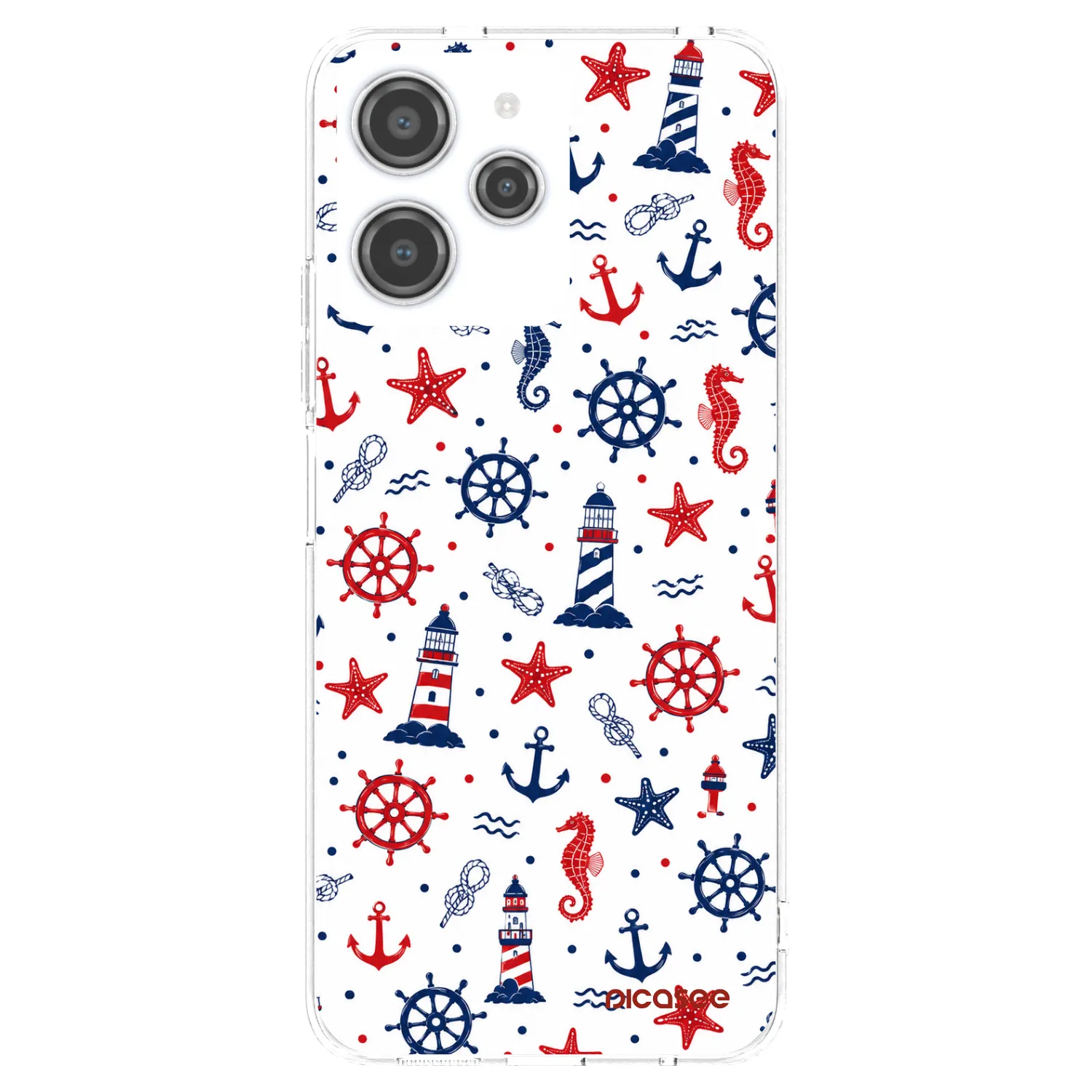 Picasee husă transparentă din silicon pentru Xiaomi Redmi 12 4G - Sailor Vibes