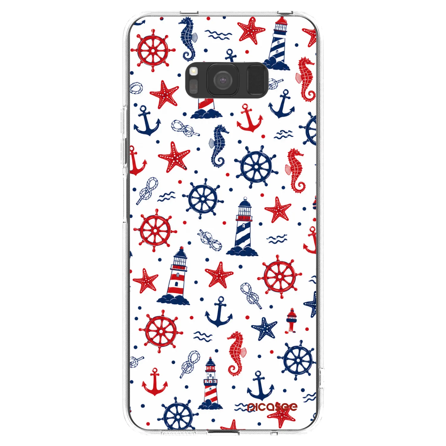 Picasee husă transparentă din silicon pentru Samsung Galaxy S8 G950F - Sailor Vibes