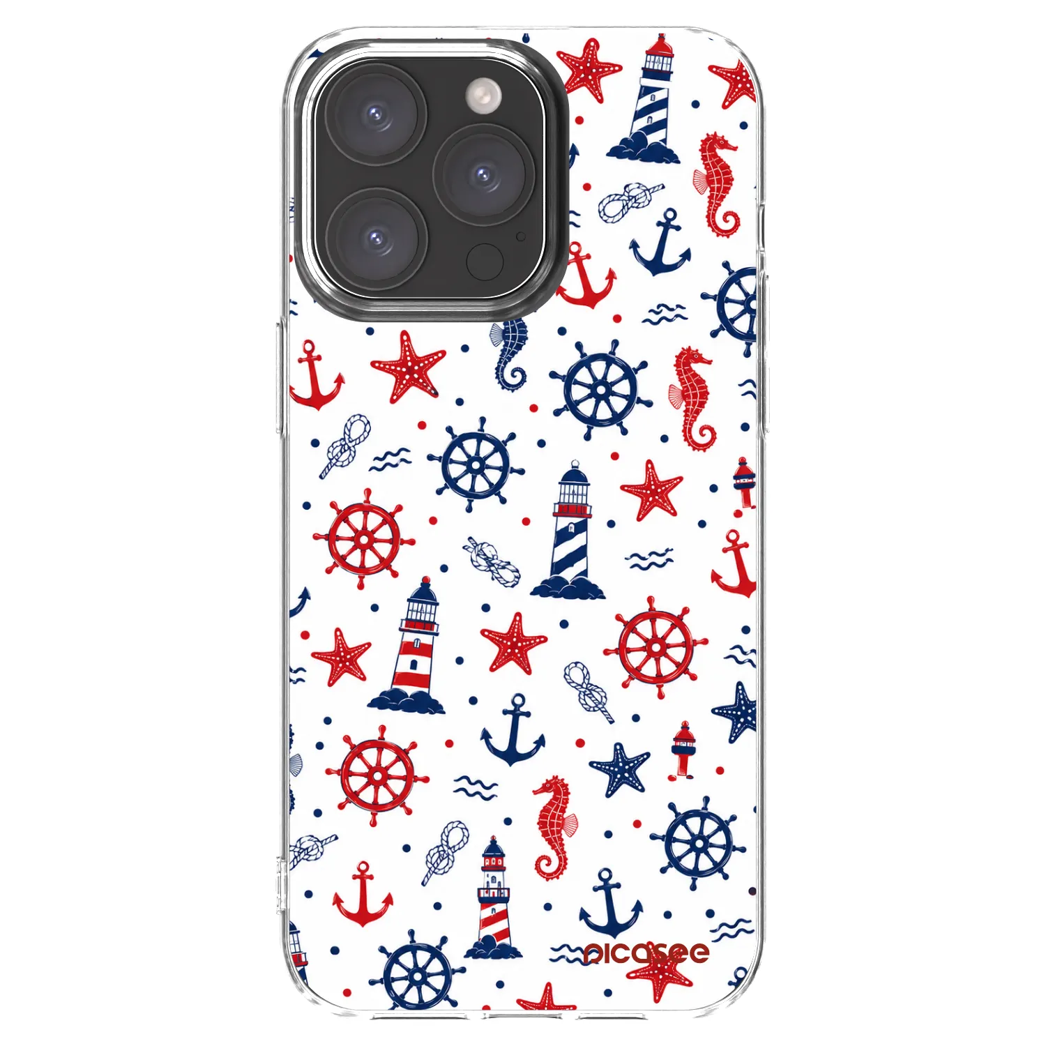 Picasee husă transparentă din silicon pentru Apple iPhone 15 Pro Max - Sailor Vibes