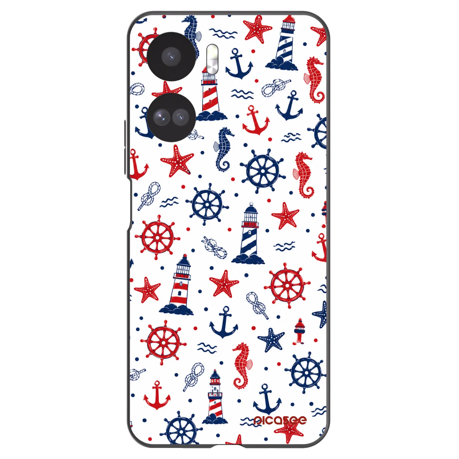 Picasee husă neagră din silicon pentru Honor 90 Lite 5G - Sailor Vibes