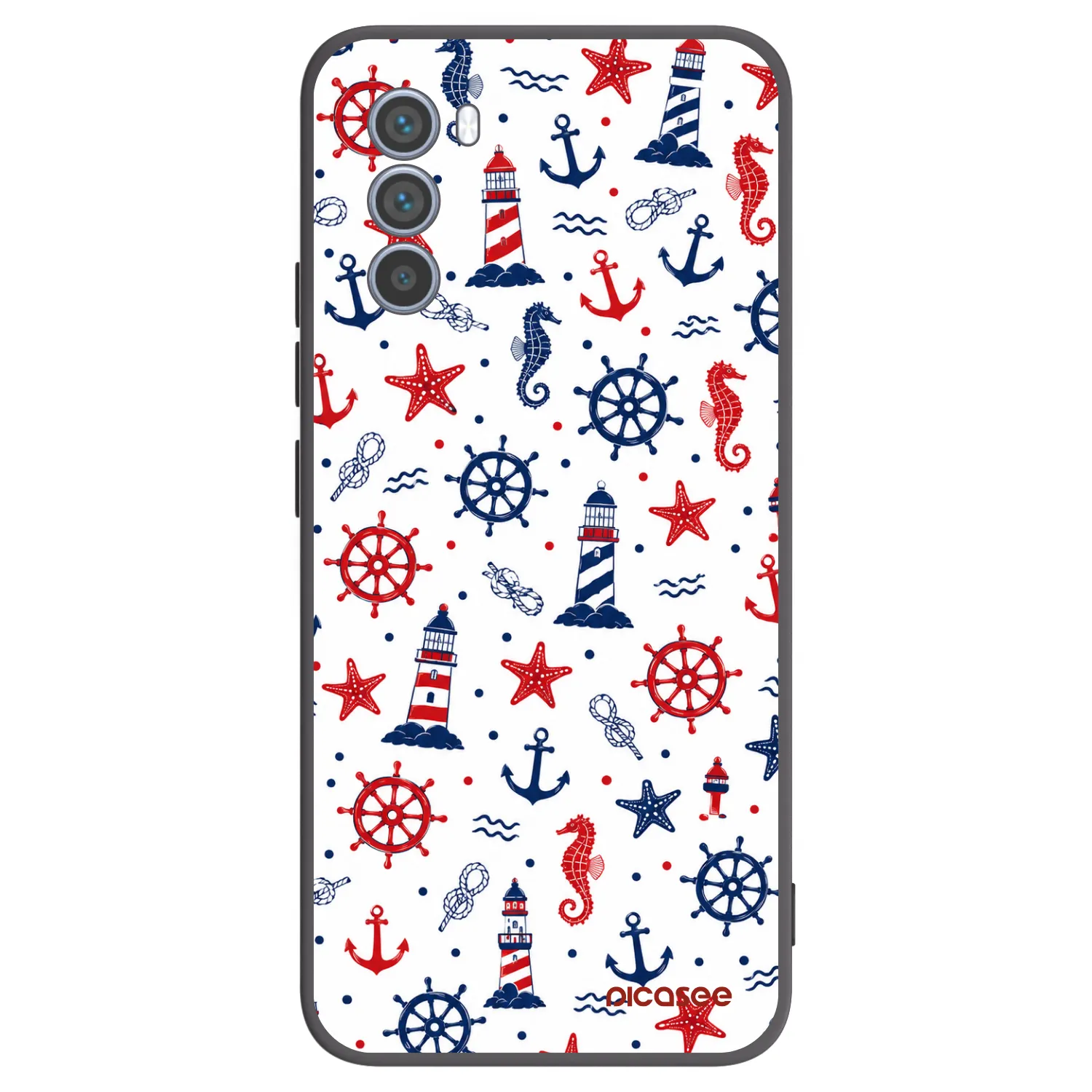Picasee husă neagră din silicon pentru Motorola Moto G62 - Sailor Vibes