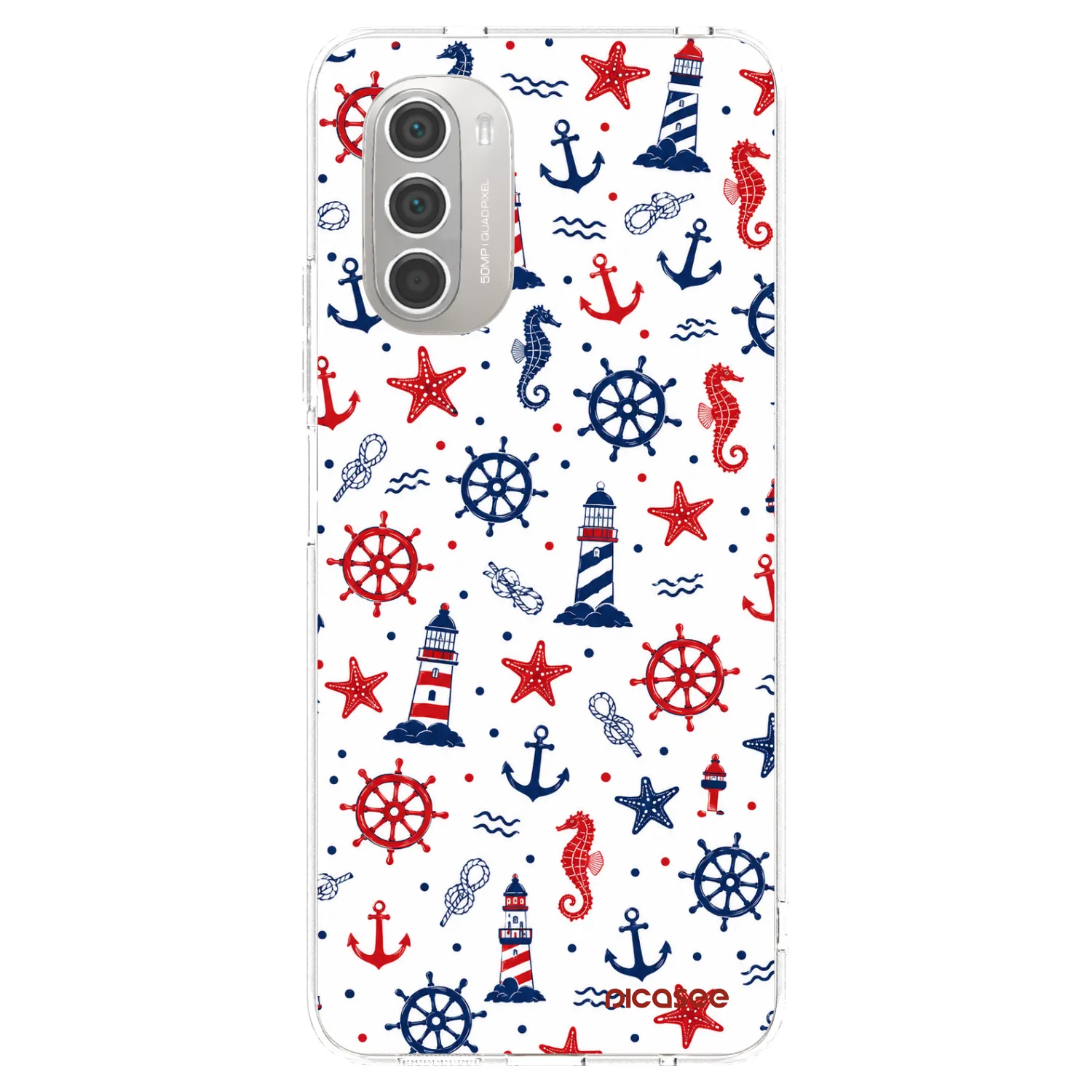 Picasee husă transparentă din silicon pentru Motorola Moto G51 - Sailor Vibes