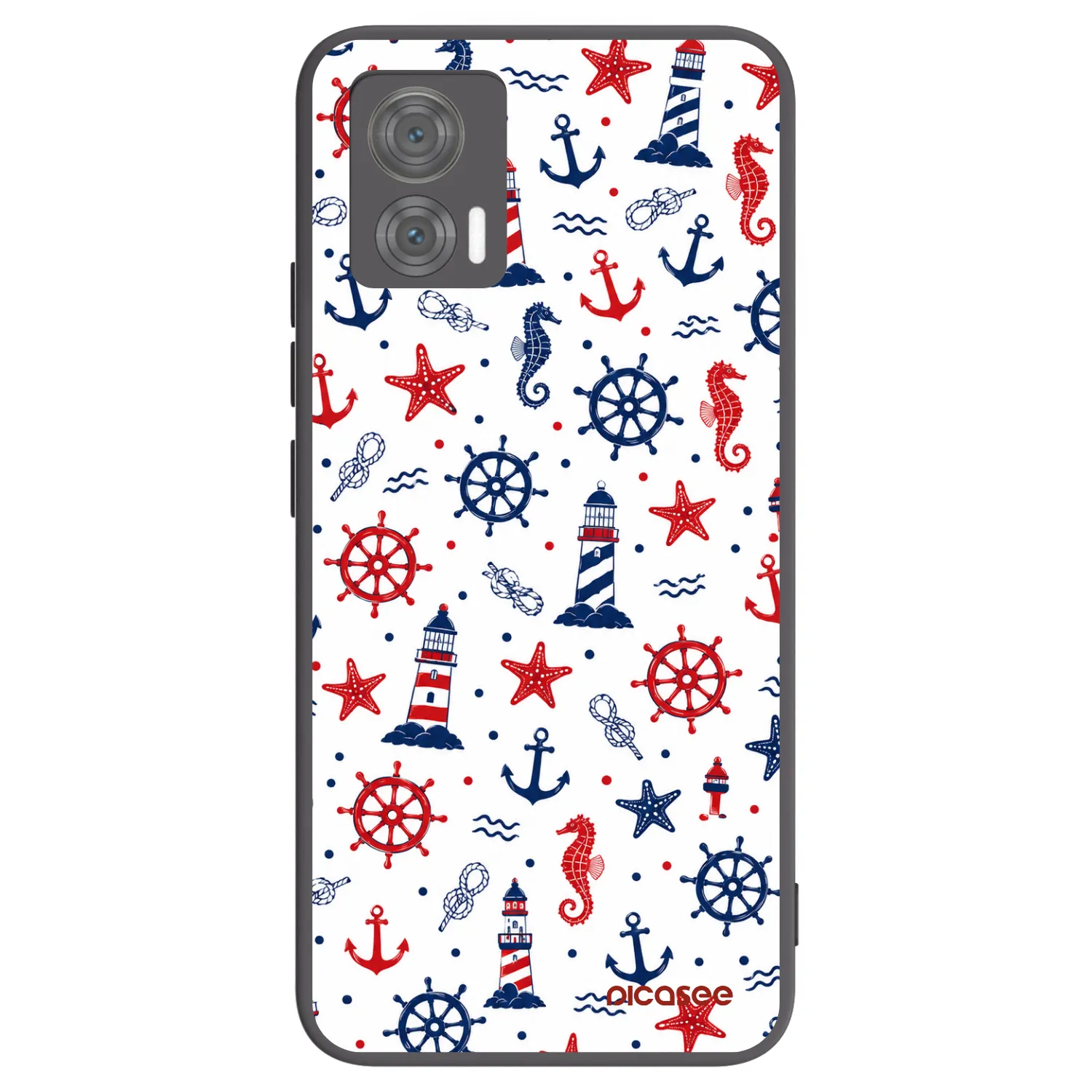 Picasee husă neagră din silicon pentru Motorola Edge 30 Neo - Sailor Vibes