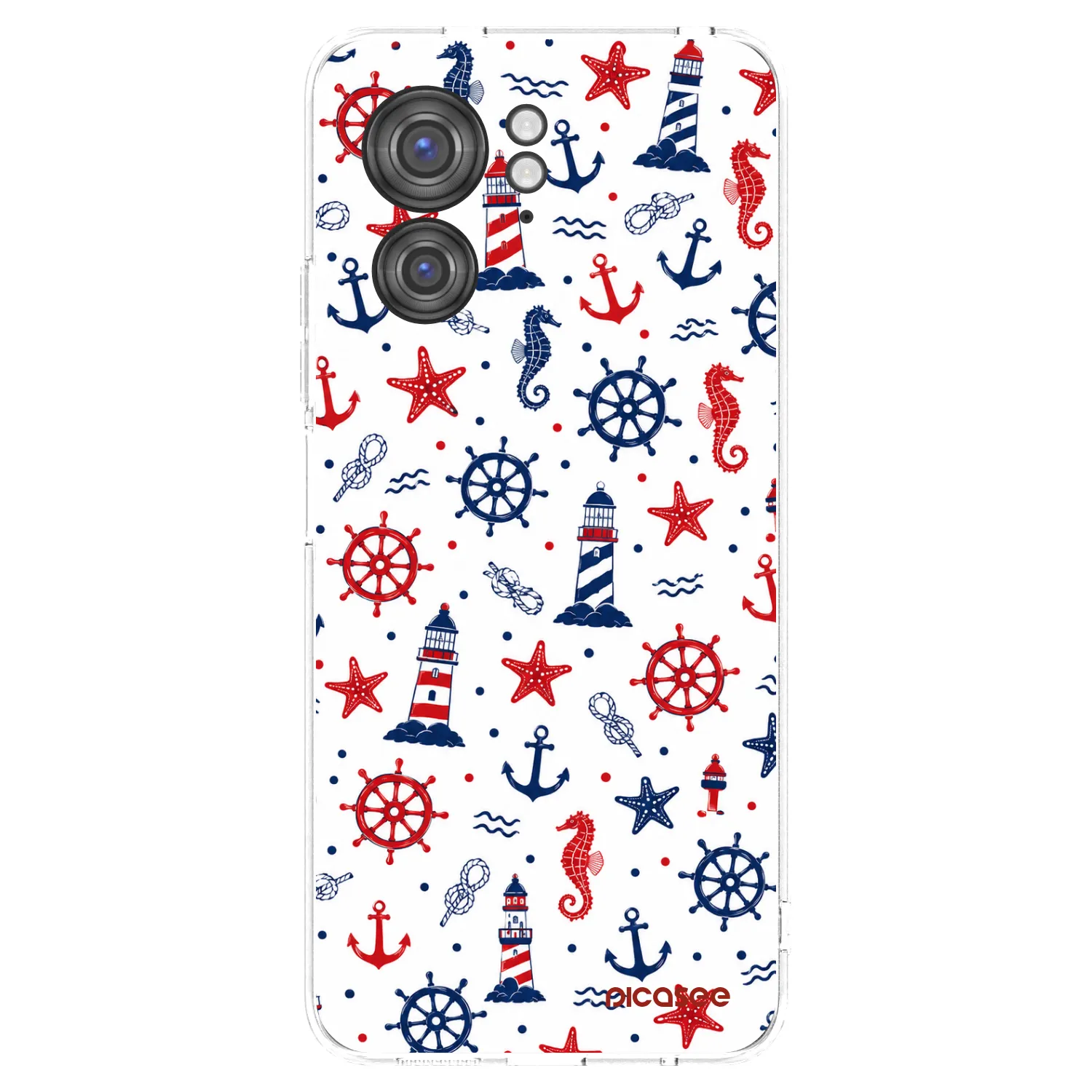 Picasee husă transparentă din silicon pentru Motorola Edge 40 - Sailor Vibes