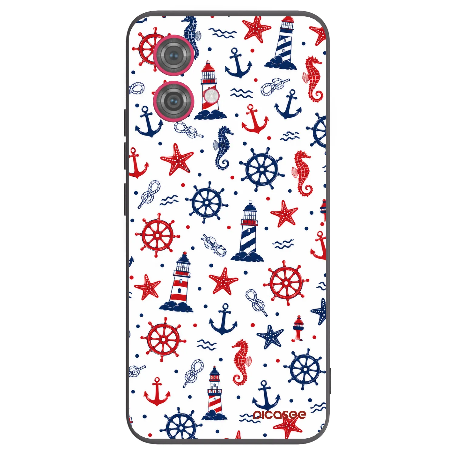 Picasee husă neagră din silicon pentru Motorola Moto G84 5G - Sailor Vibes