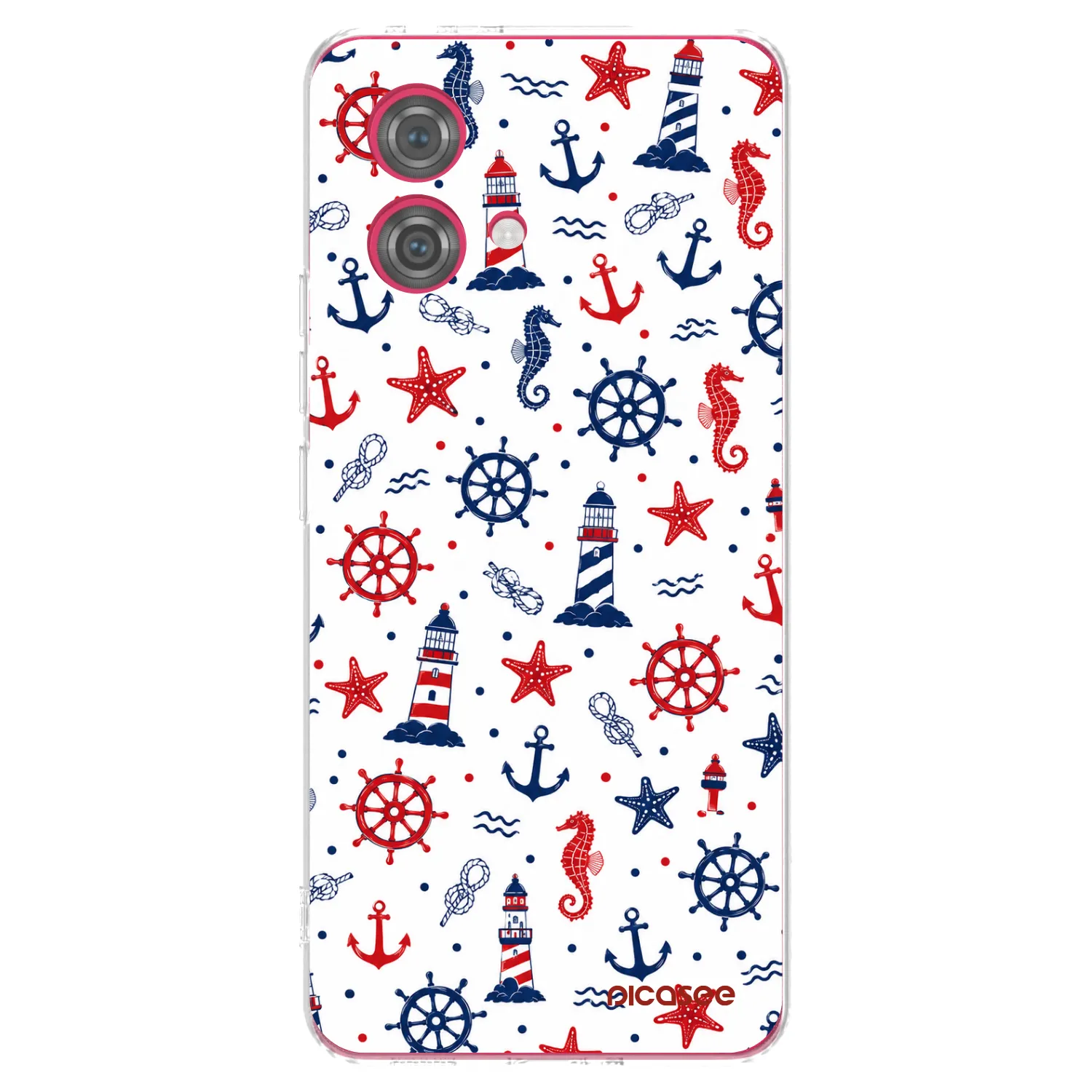 Picasee husă transparentă din silicon pentru Motorola Moto G84 5G - Sailor Vibes