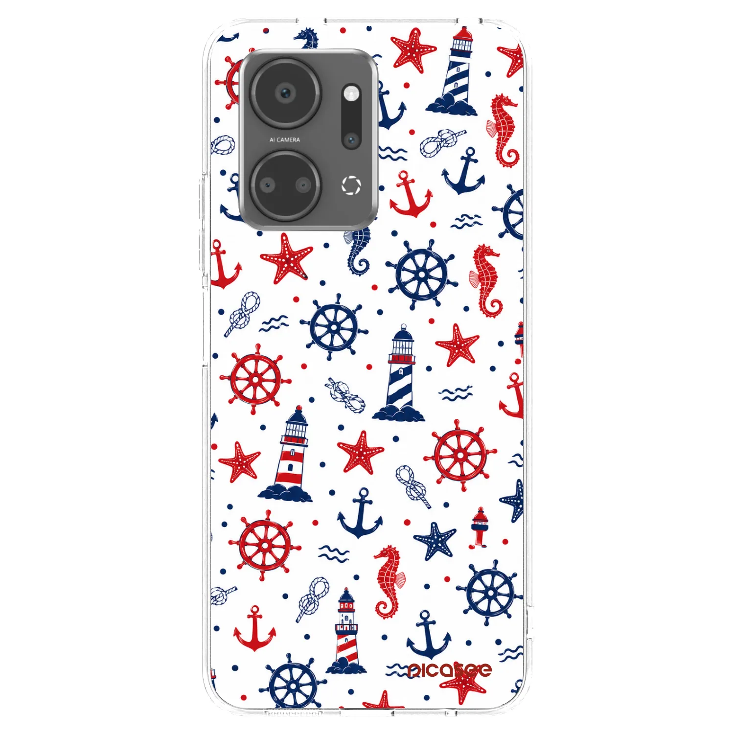 Picasee husă transparentă din silicon pentru Honor X7a - Sailor Vibes