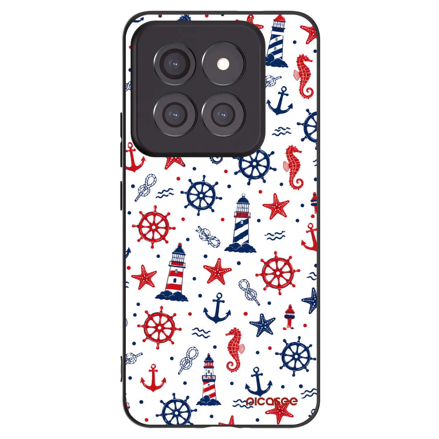 Picasee husă neagră din silicon pentru Xiaomi 14 Pro - Sailor Vibes