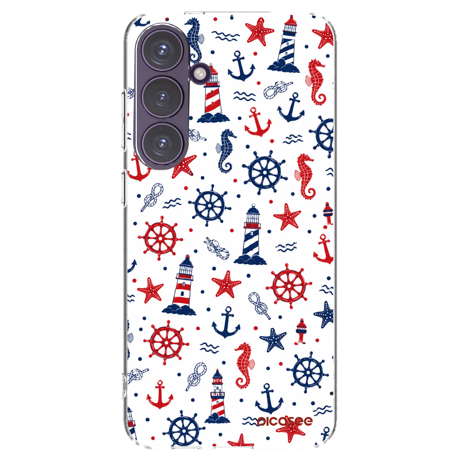 Picasee husă transparentă din silicon pentru Samsung Galaxy S24+ S926B 5G - Sailor Vibes