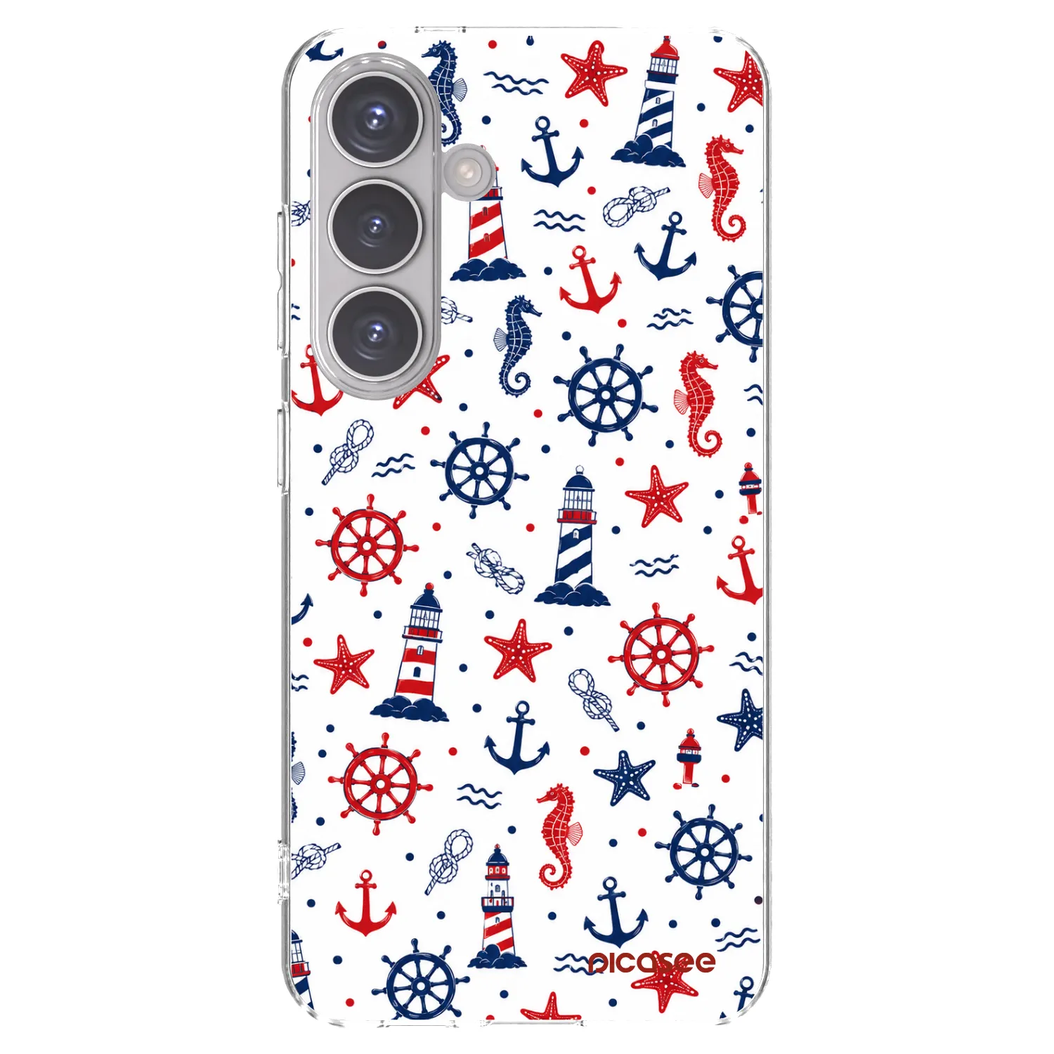Picasee husă transparentă din silicon pentru Samsung Galaxy S24 S921B 5G - Sailor Vibes
