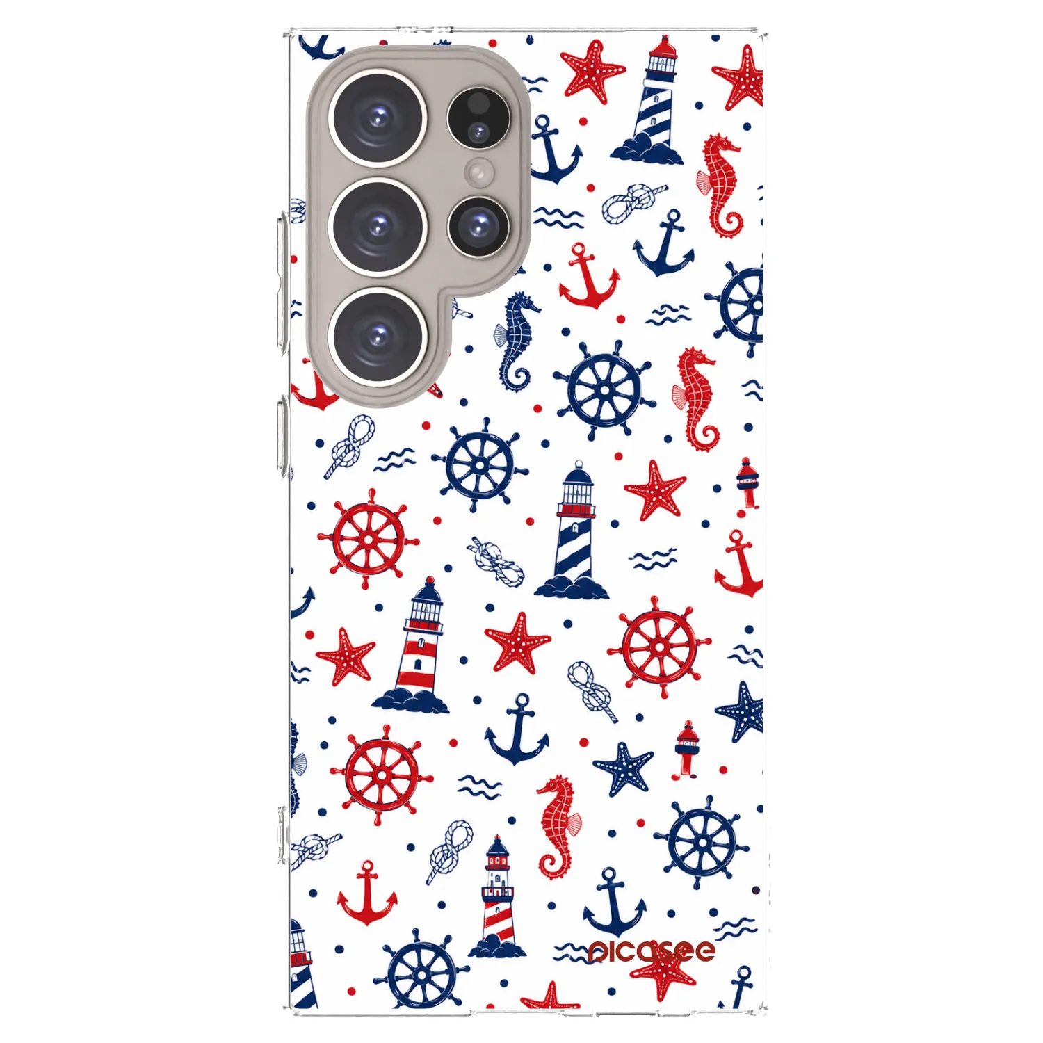 Picasee husă transparentă din silicon pentru Samsung Galaxy S24 Ultra S928B 5G - Sailor Vibes