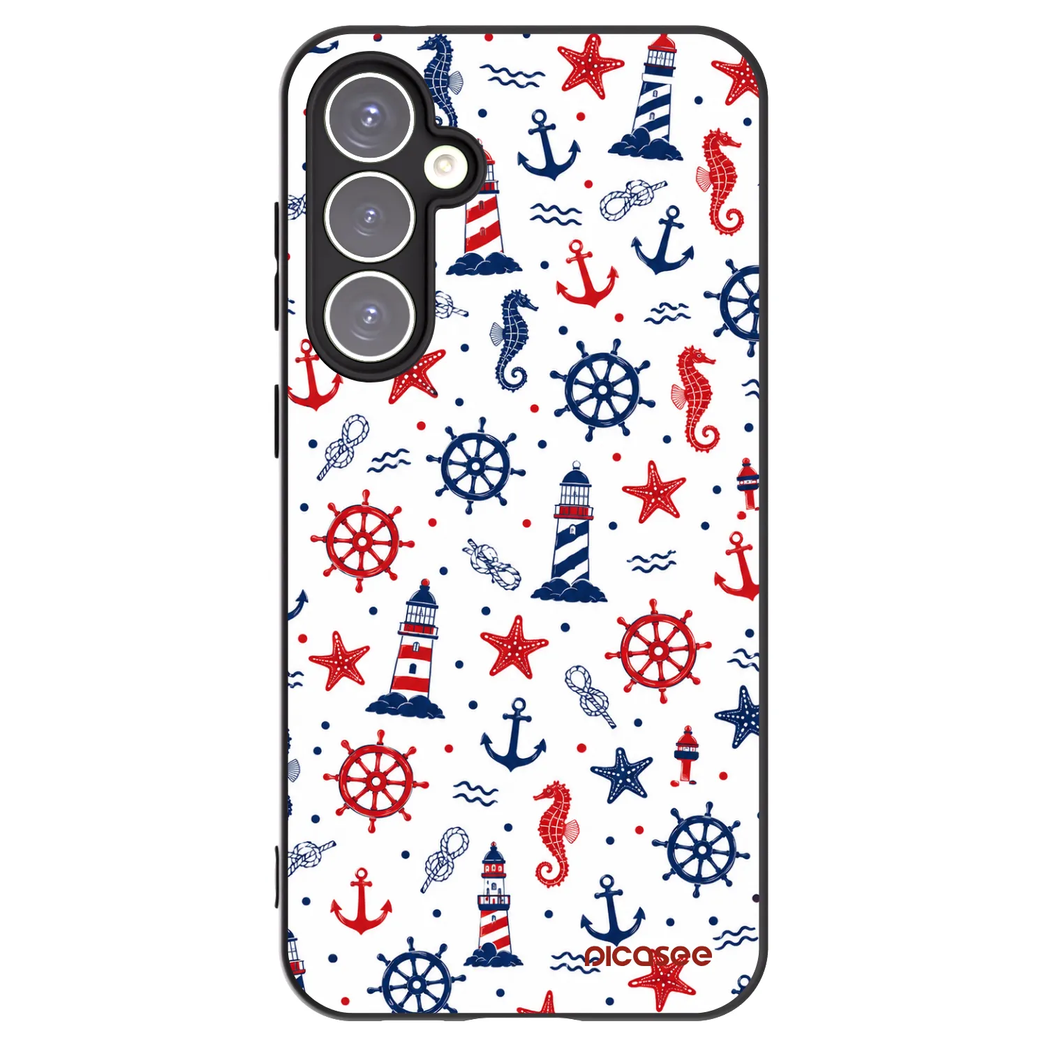 Picasee husă neagră din silicon pentru Samsung Galaxy S23 FE S711B - Sailor Vibes