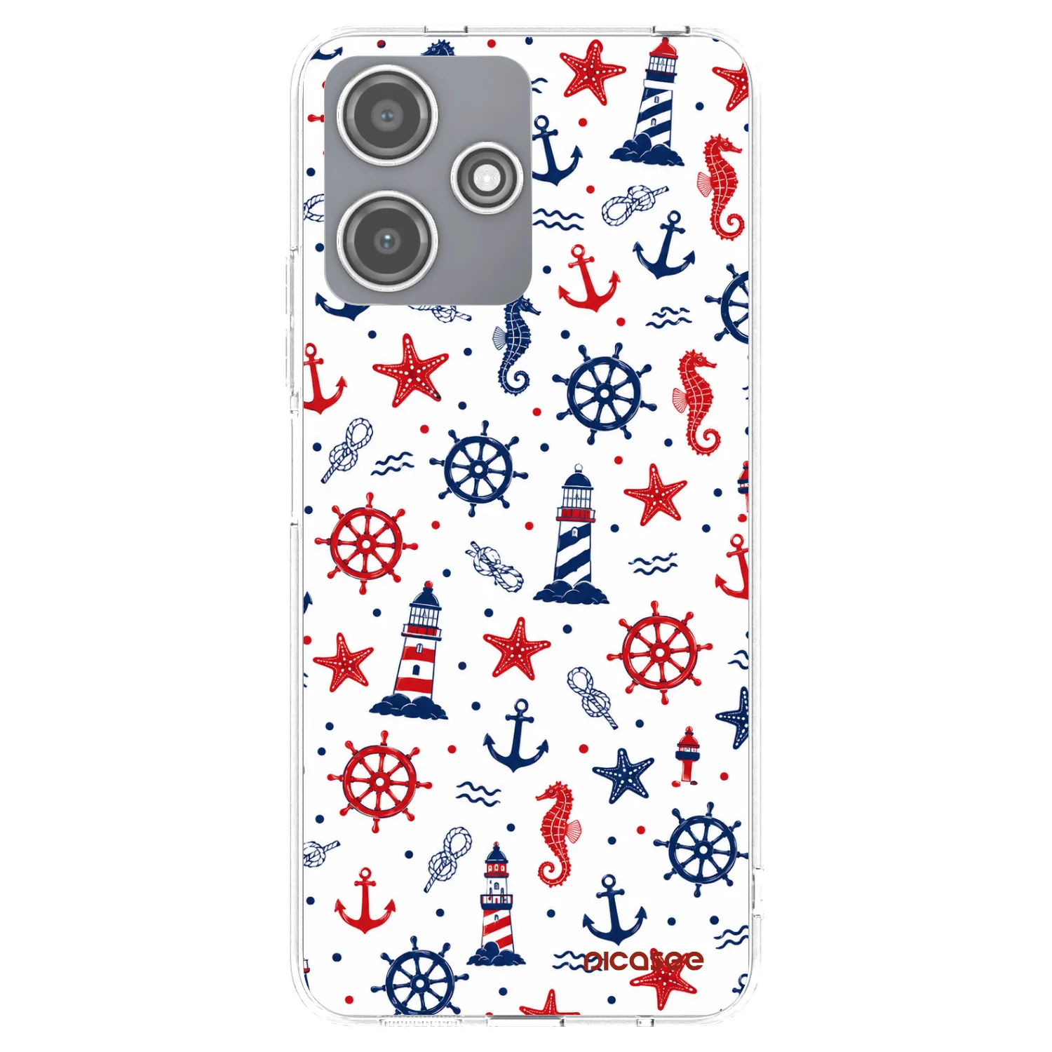 Picasee husă transparentă din silicon pentru Xiaomi Redmi 12 5G - Sailor Vibes