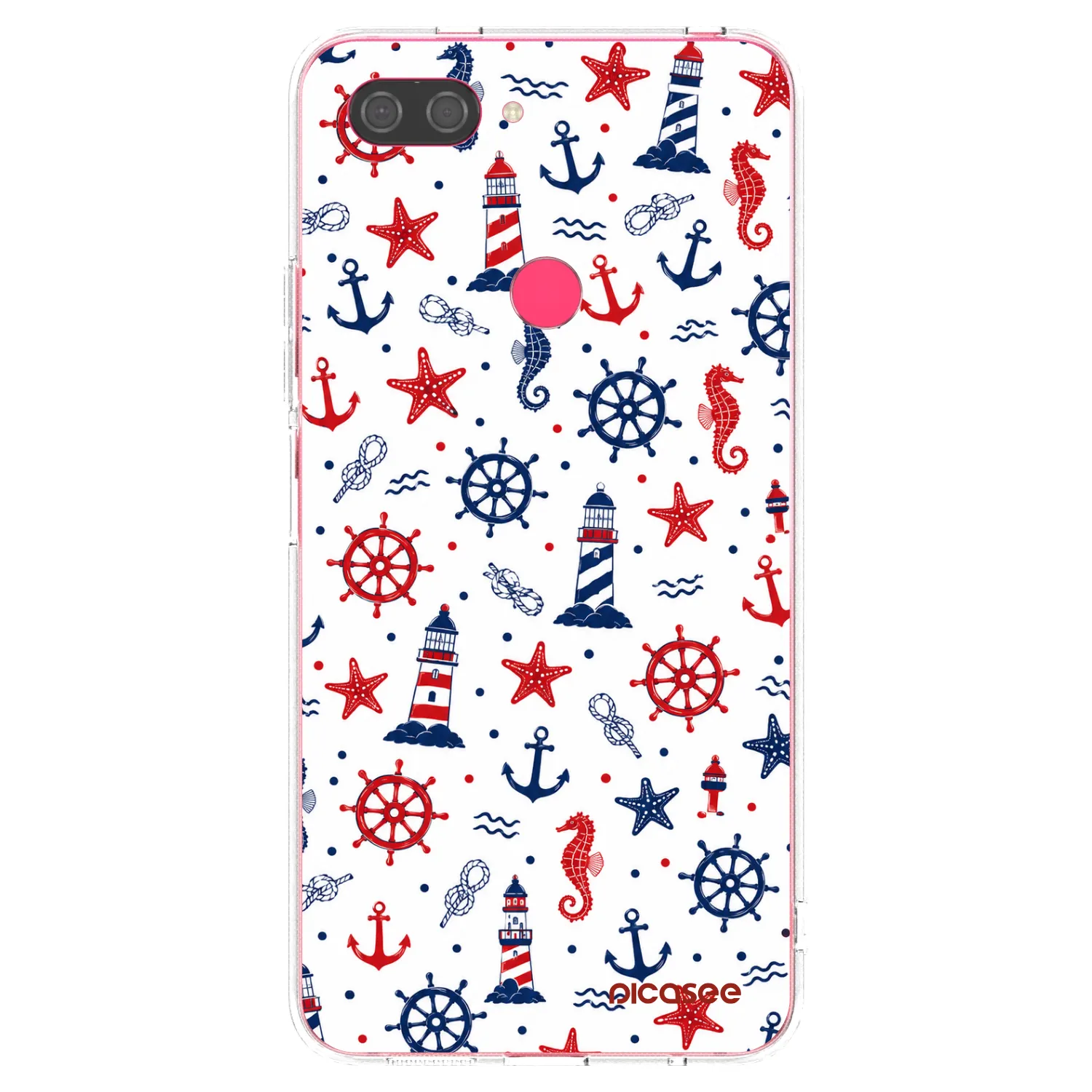 Picasee husă transparentă din silicon pentru Xiaomi Mi 8 Lite - Sailor Vibes