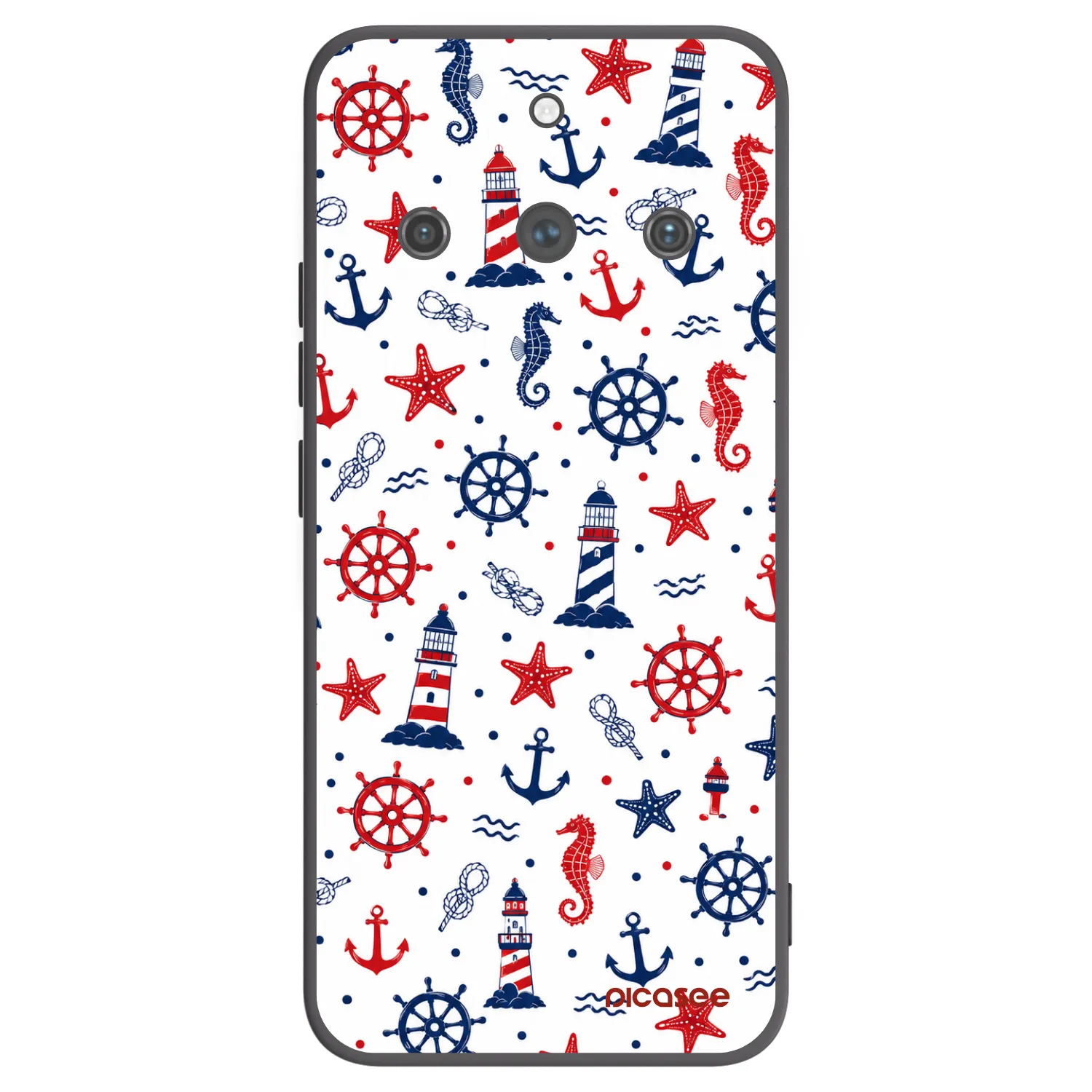 Picasee husă neagră din silicon pentru Realme 11 Pro+ - Sailor Vibes