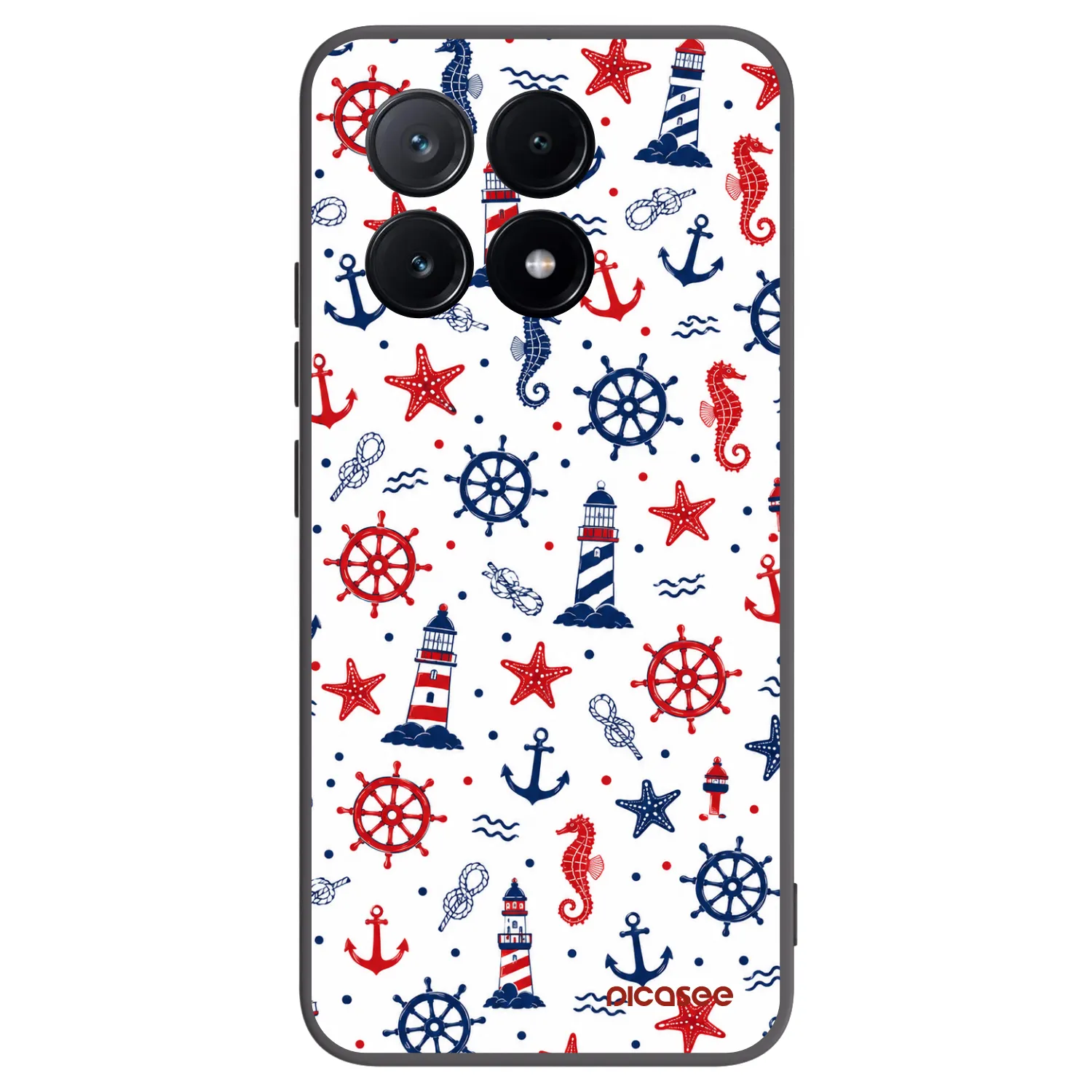 Picasee husă neagră din silicon pentru Xiaomi Poco X6 Pro - Sailor Vibes