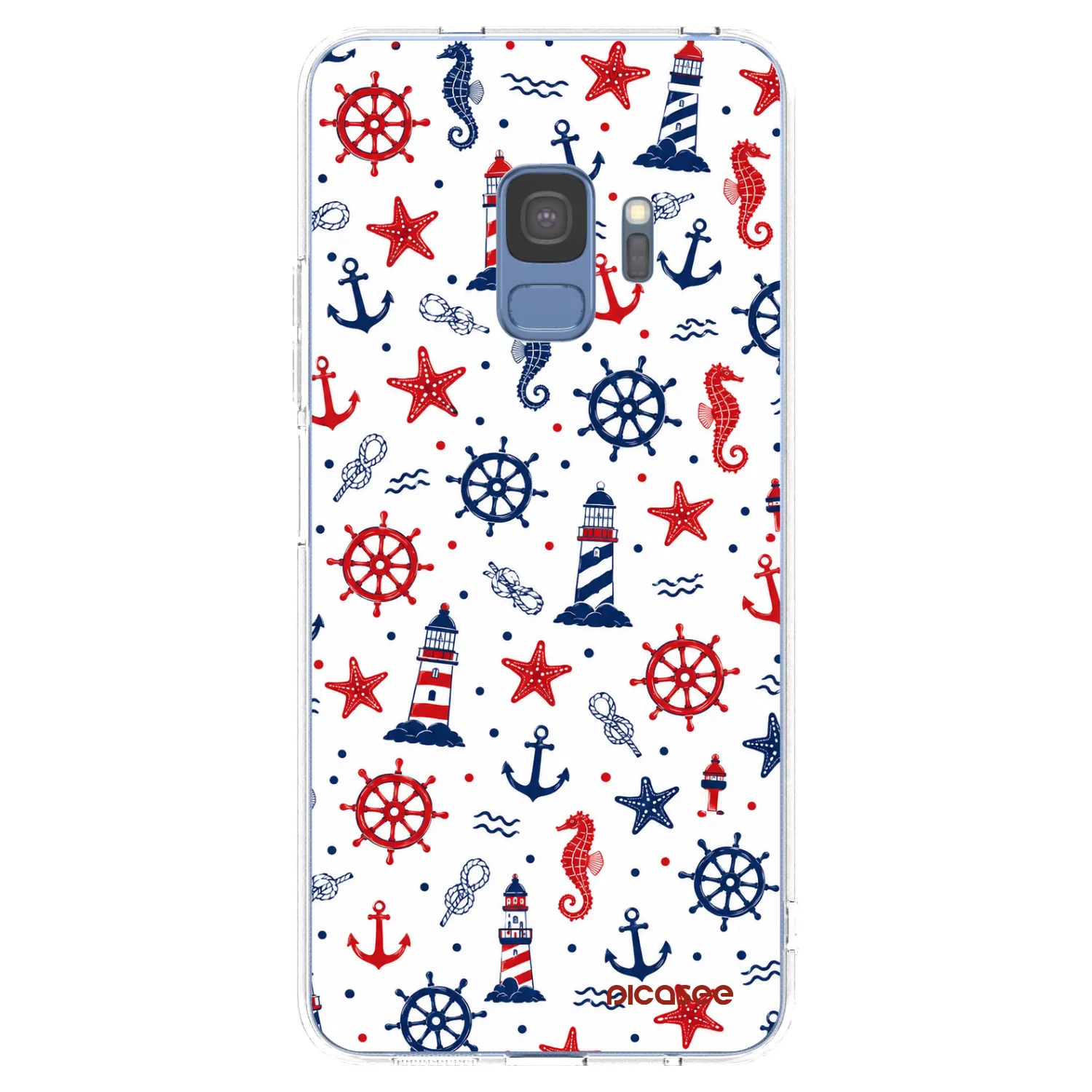 Picasee husă transparentă din silicon pentru Samsung Galaxy S9 G960F - Sailor Vibes