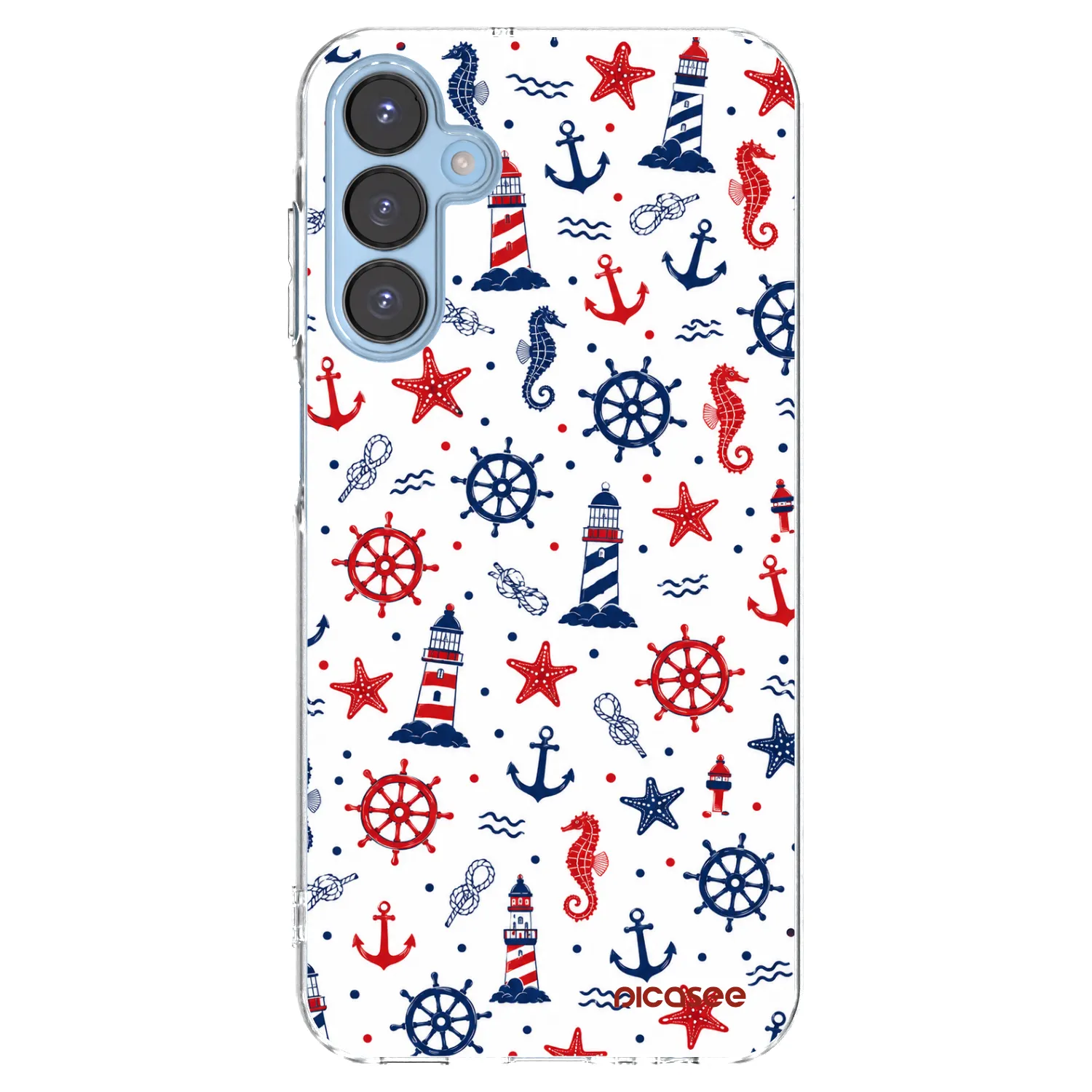 Picasee husă transparentă din silicon pentru Samsung Galaxy A15 A156B 5G - Sailor Vibes
