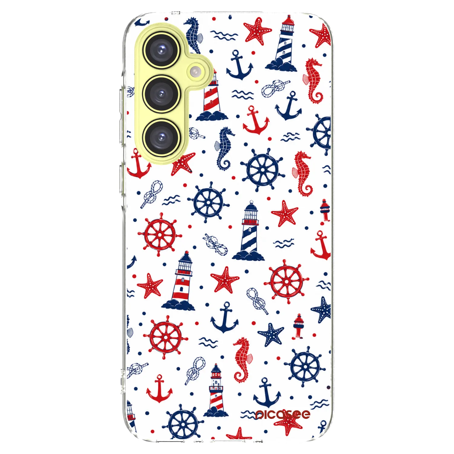 Picasee husă transparentă din silicon pentru Samsung Galaxy A35 5G A356B - Sailor Vibes