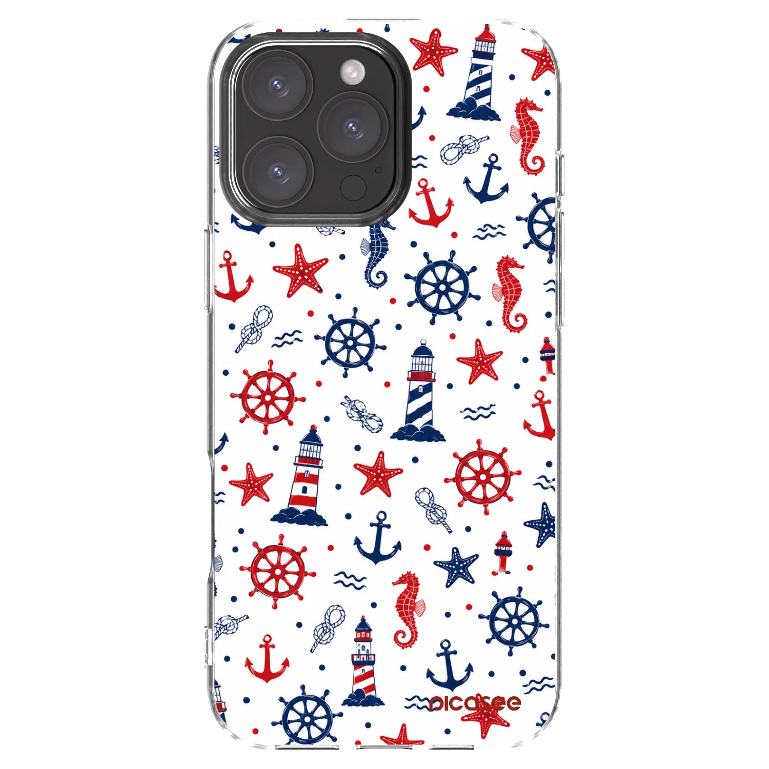 Picasee husă transparentă din silicon pentru Apple iPhone 16 Pro Max - Sailor Vibes