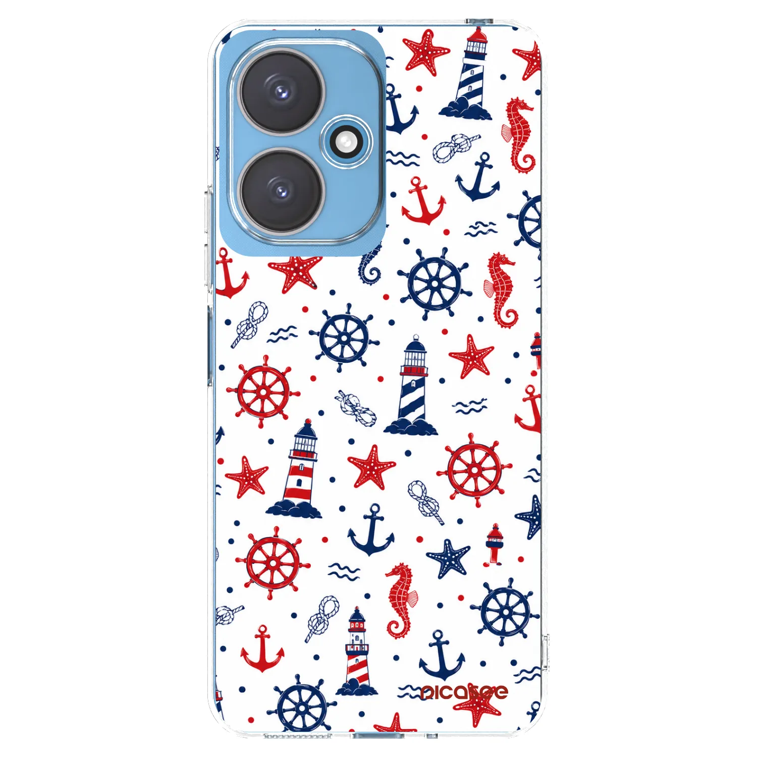 Picasee husă transparentă din silicon pentru Xiaomi Redmi 13C 5G - Sailor Vibes