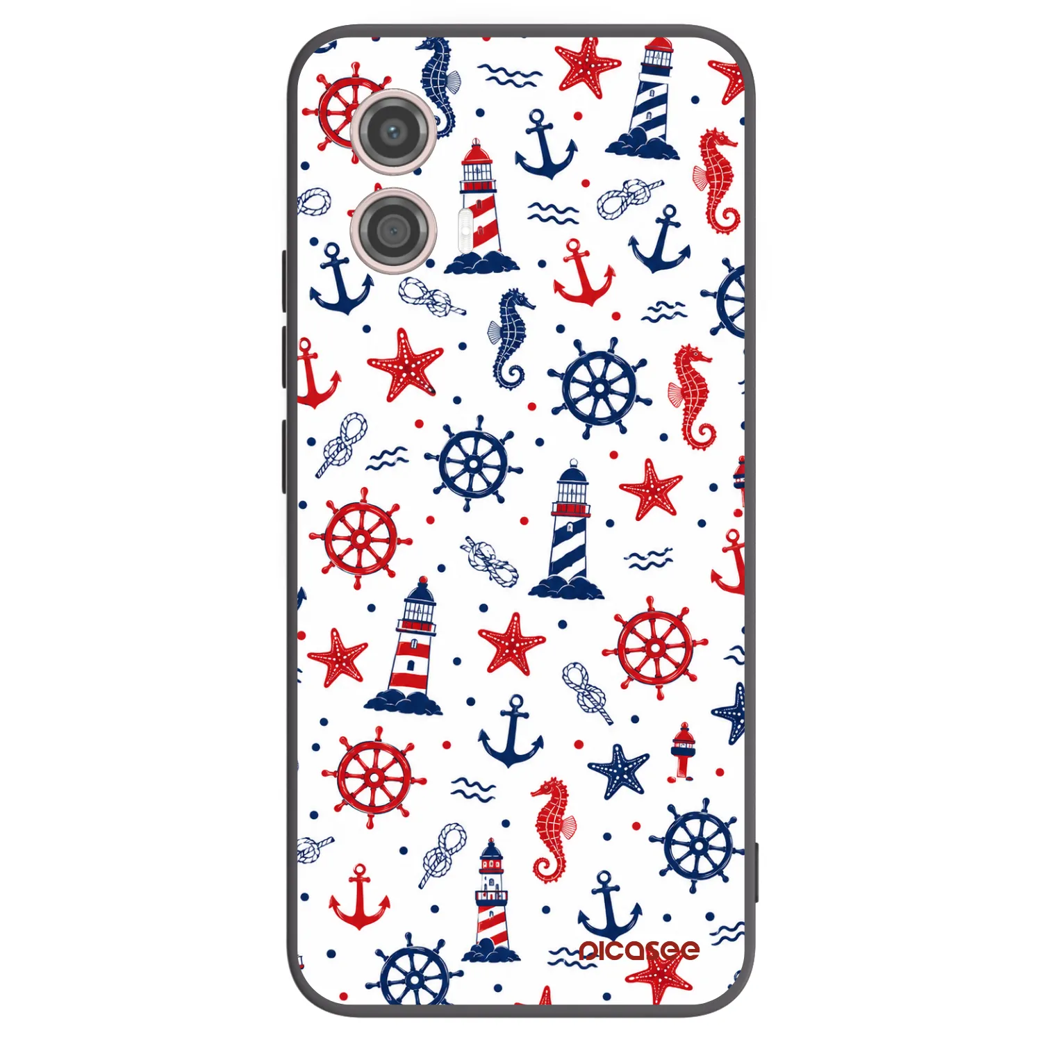 Picasee husă neagră din silicon pentru Motorola Moto G53 5G - Sailor Vibes