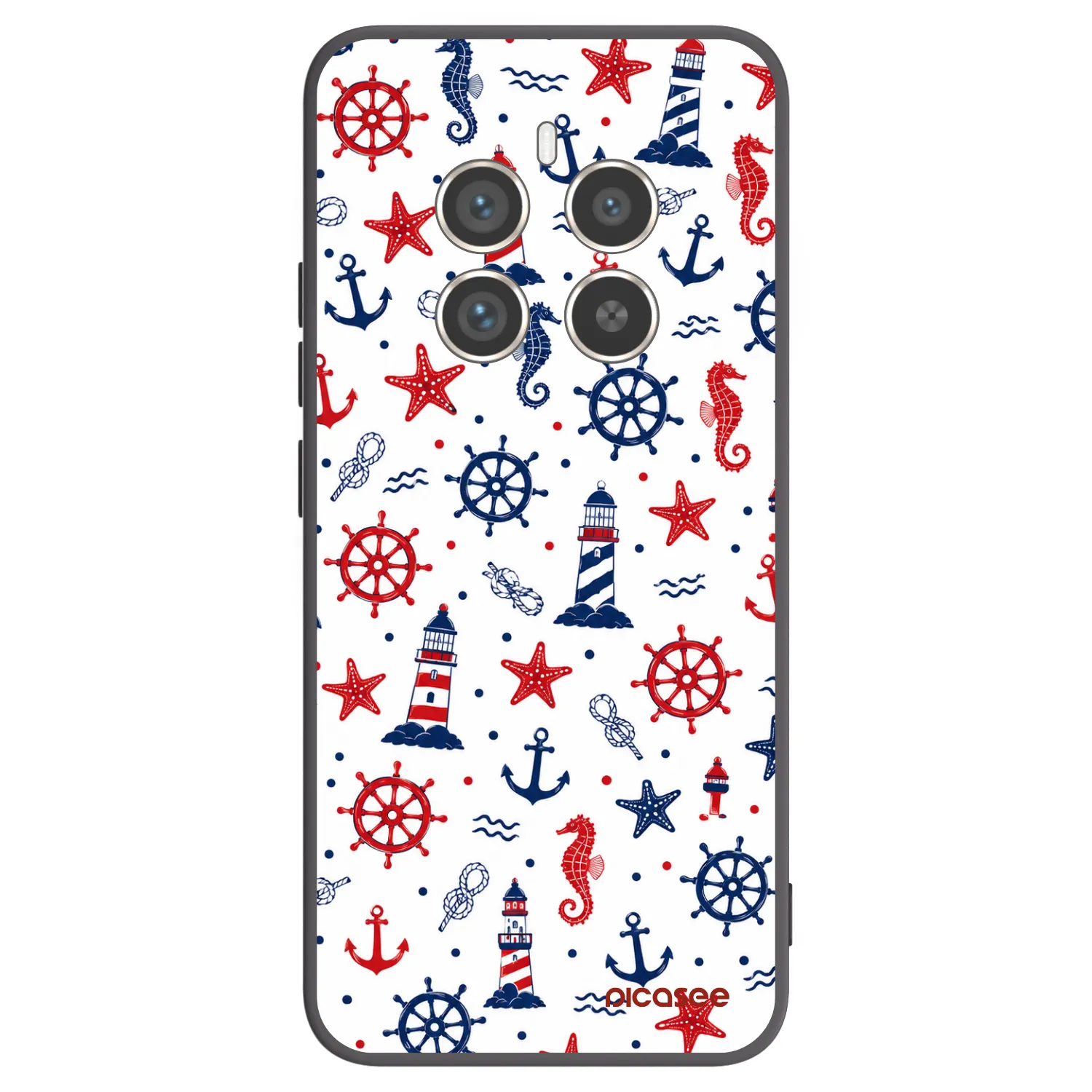 Picasee husă neagră din silicon pentru Realme 12 Pro 5G - Sailor Vibes