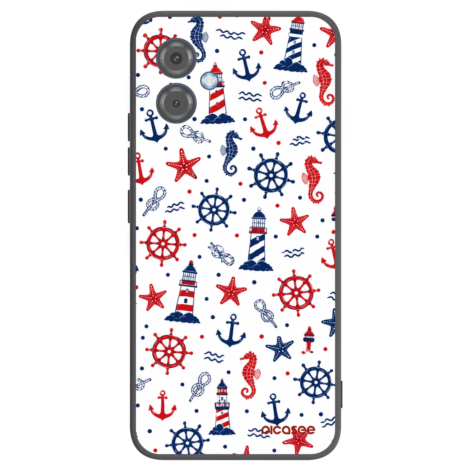 Picasee husă neagră din silicon pentru Motorola Moto G14 - Sailor Vibes