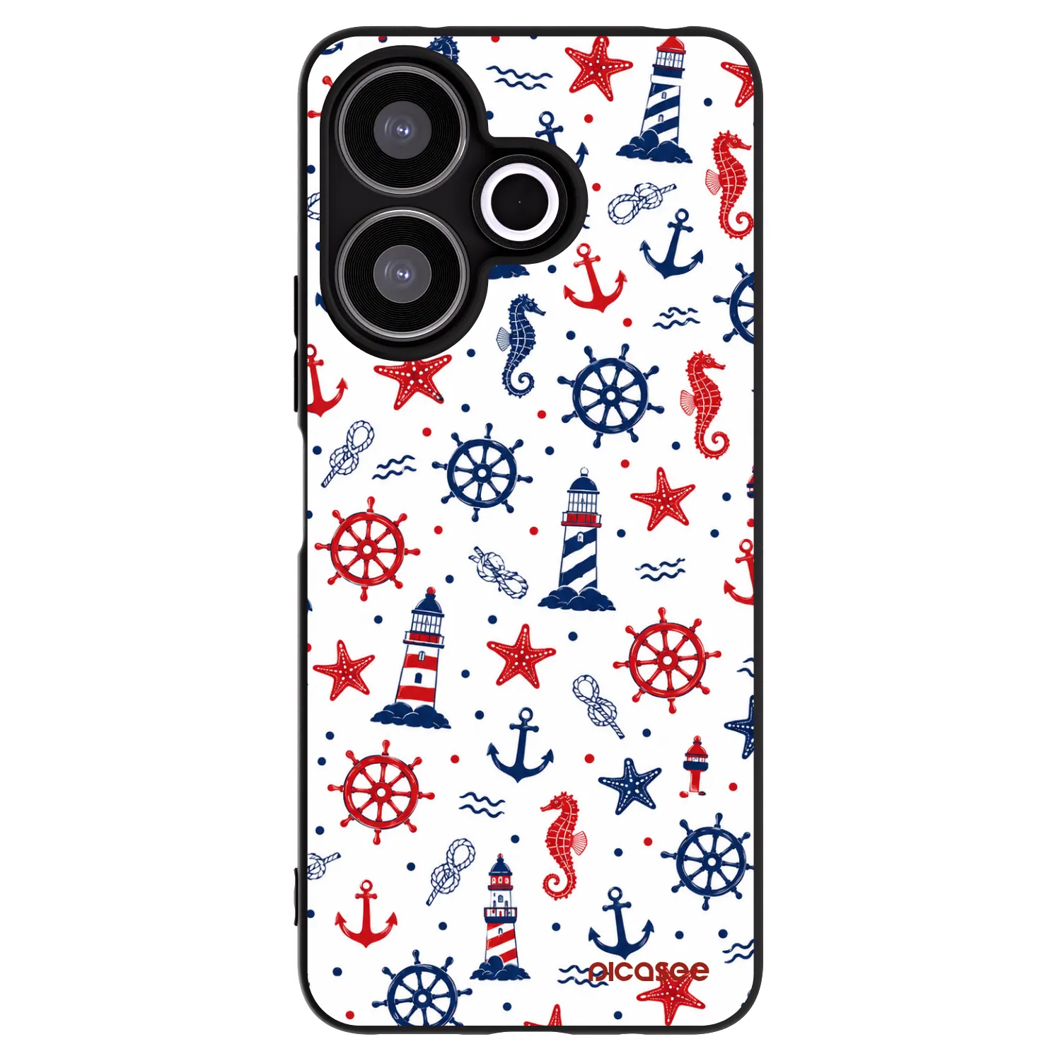 Picasee husă neagră din silicon pentru Xiaomi Redmi 13 4G - Sailor Vibes