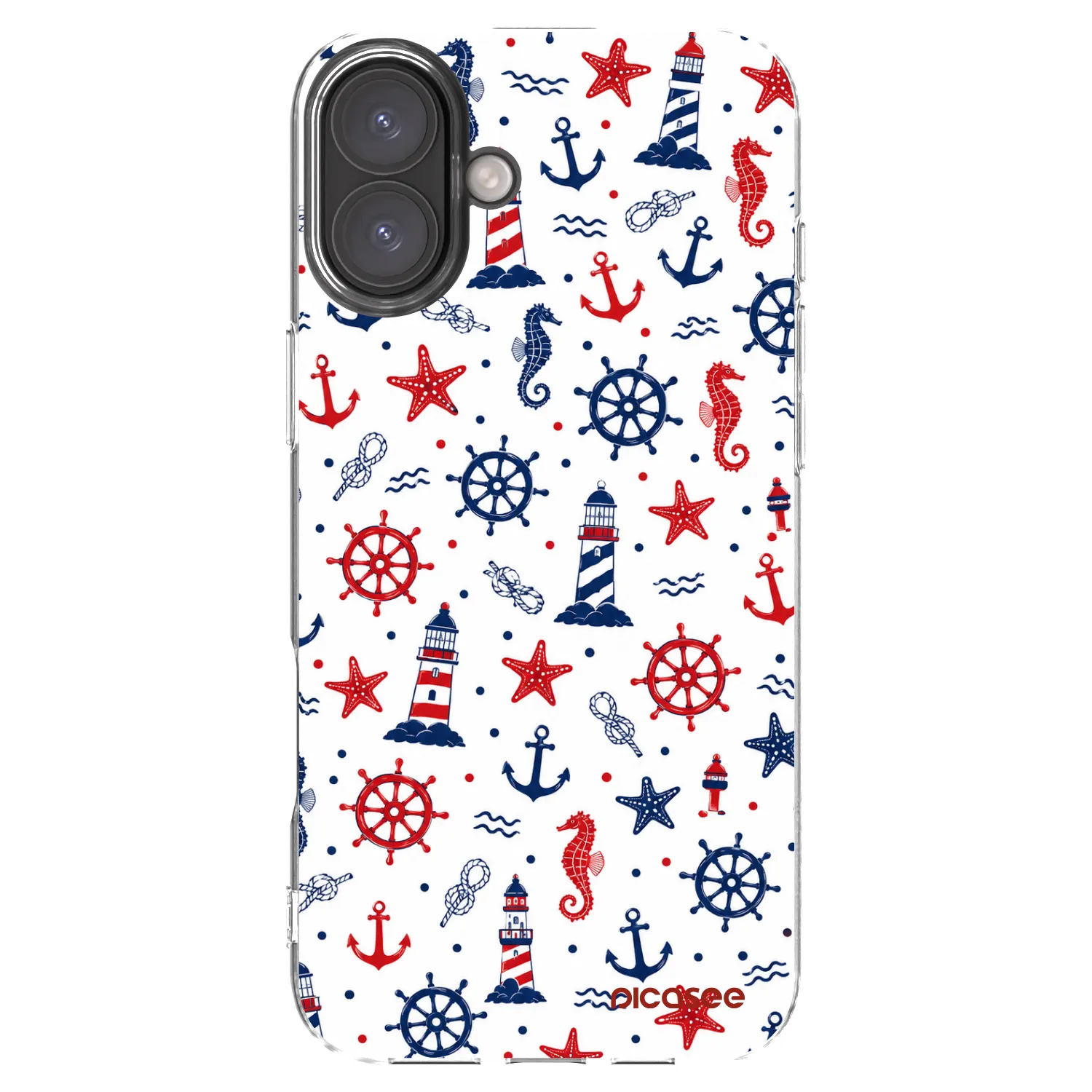 Picasee husă transparentă din silicon pentru Apple iPhone 16 Plus - Sailor Vibes