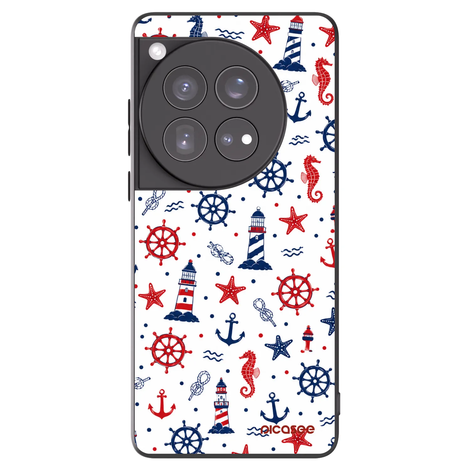 Picasee husă neagră din silicon pentru OnePlus 12 5G - Sailor Vibes
