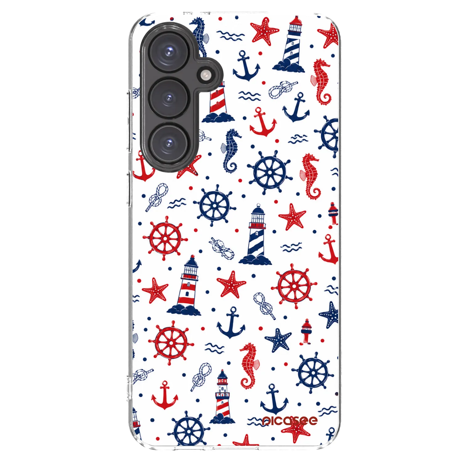 Picasee husă transparentă din silicon pentru Samsung Galaxy S24 FE S721B - Sailor Vibes
