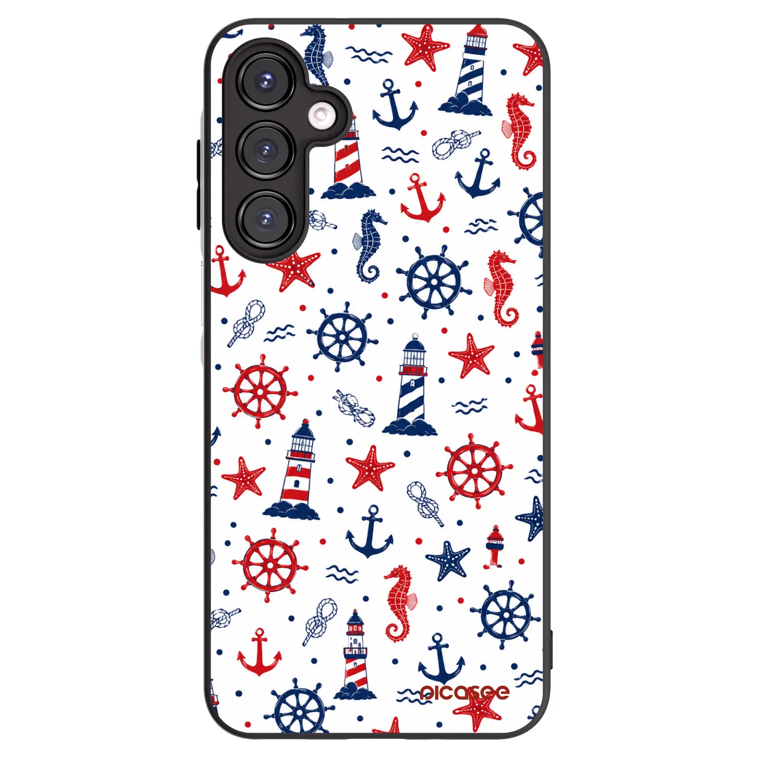Picasee husă neagră din silicon pentru Samsung Galaxy A16 5G - Sailor Vibes