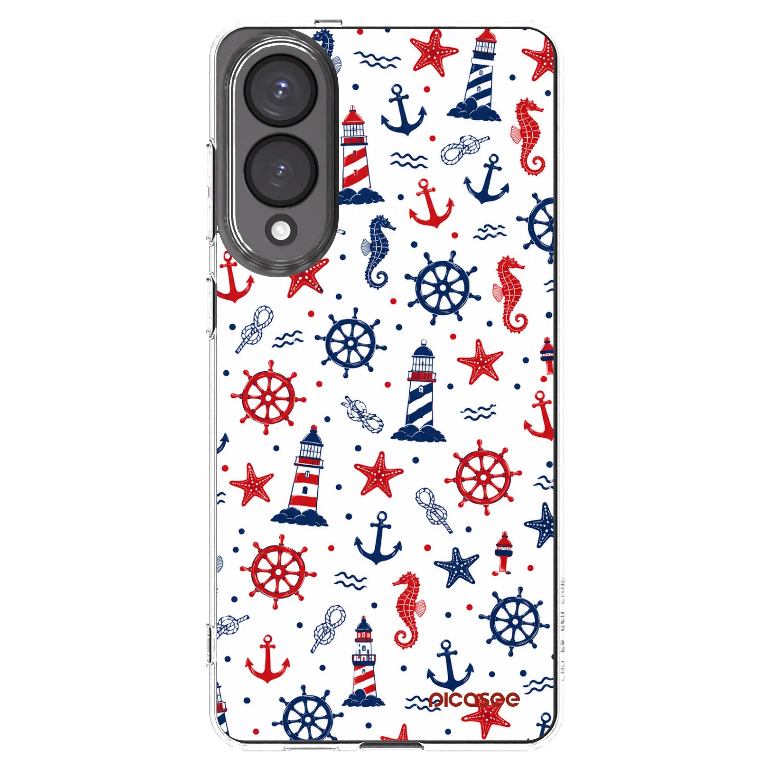 Picasee husă transparentă din silicon pentru Samsung Galaxy S25 Edge 5G - Sailor Vibes