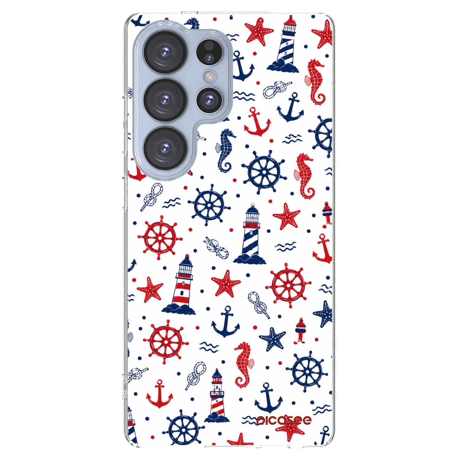 Picasee husă transparentă din silicon pentru Samsung Galaxy S25 Ultra 5G - Sailor Vibes