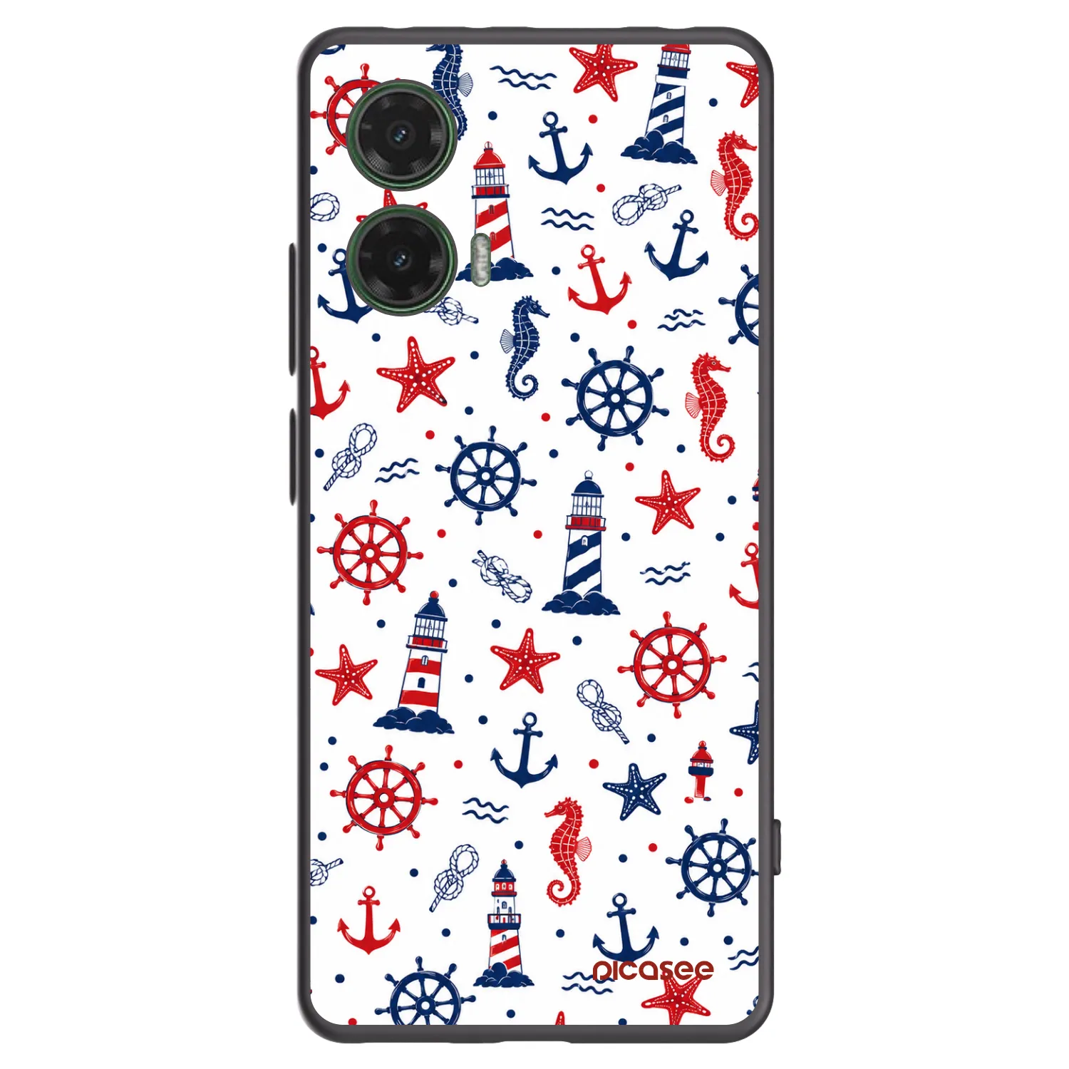 Picasee husă neagră din silicon pentru Motorola Moto G35 5G - Sailor Vibes
