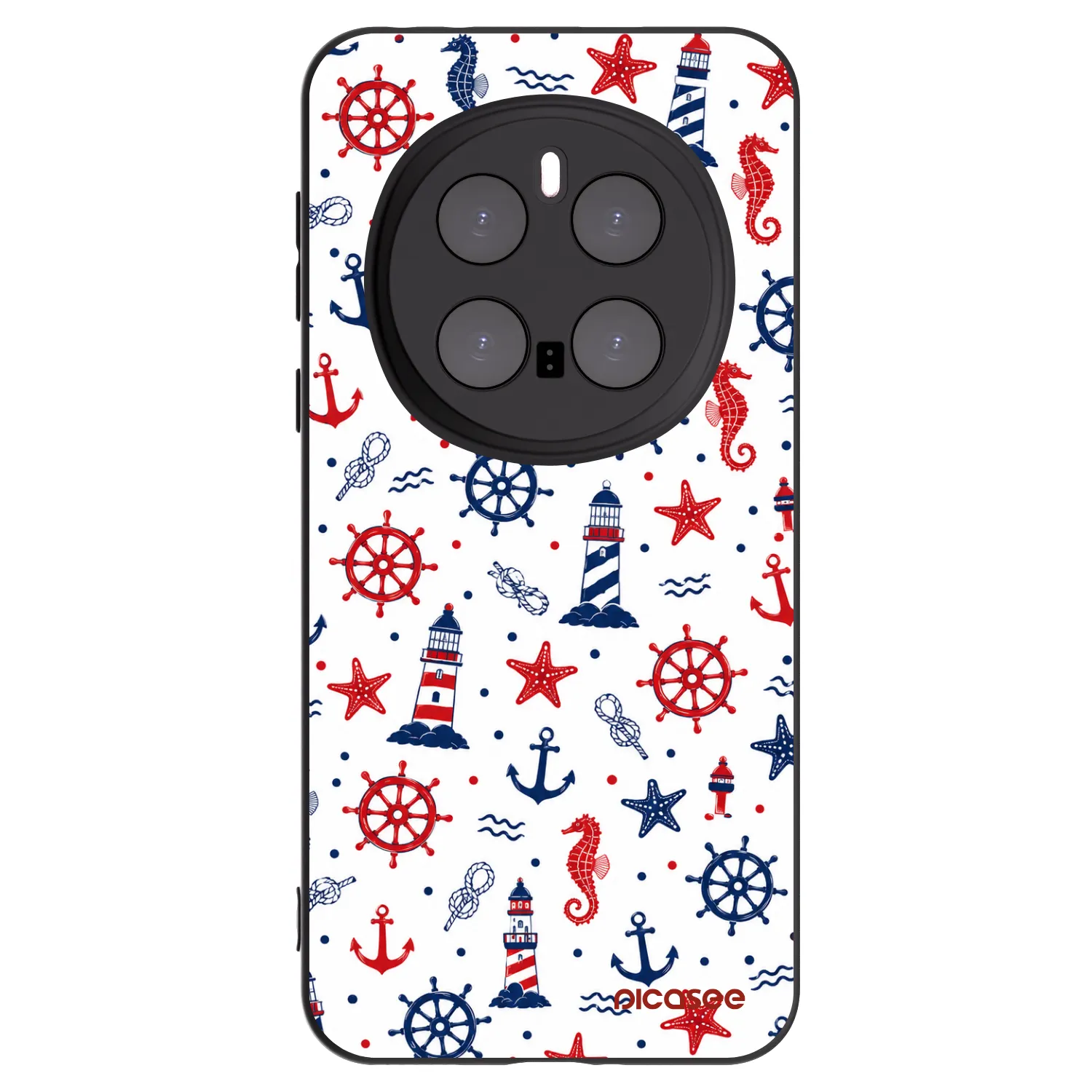 Picasee husă neagră din silicon pentru Honor Magic7 Pro 5G - Sailor Vibes