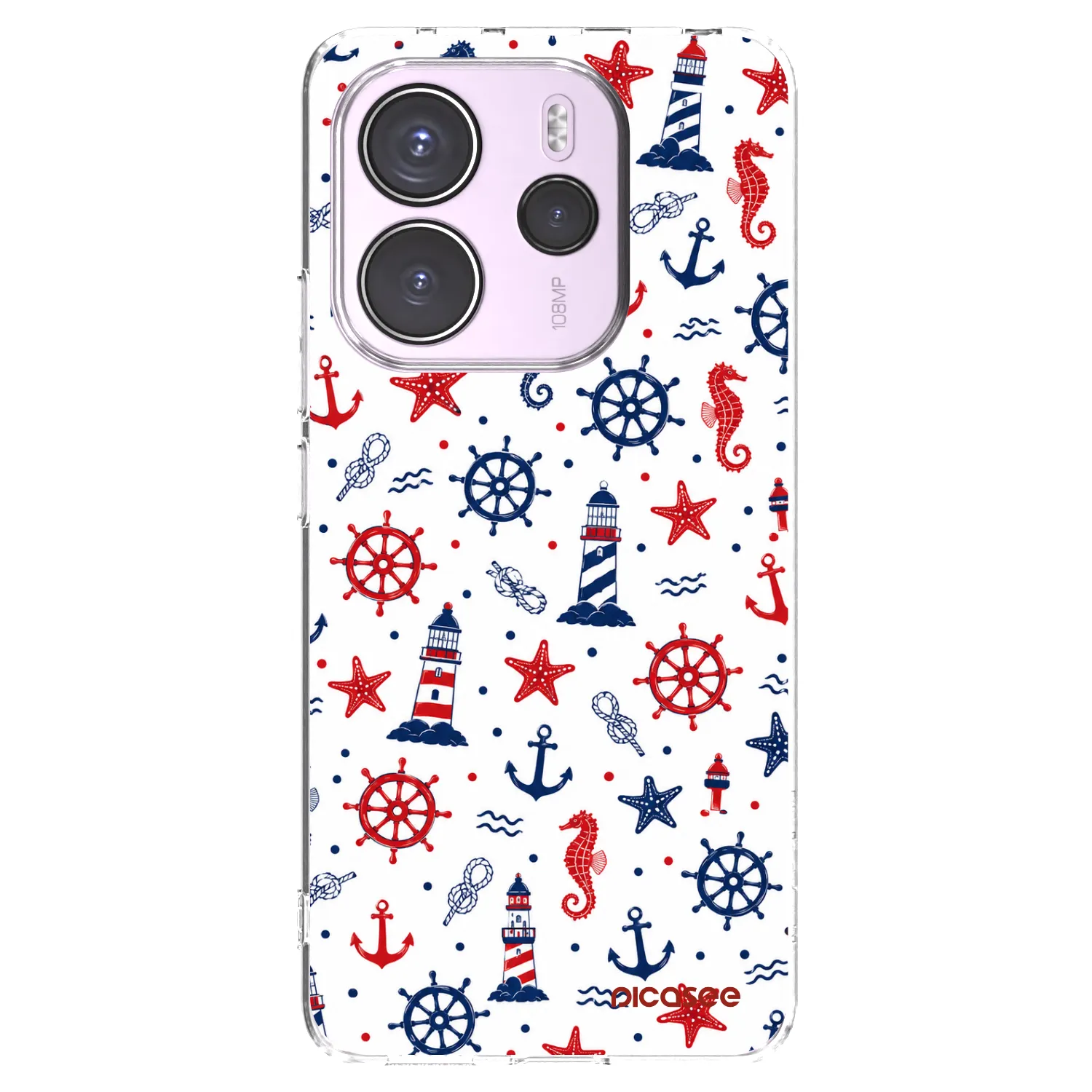 Picasee husă transparentă din silicon pentru Xiaomi Redmi Note 14 4G - Sailor Vibes