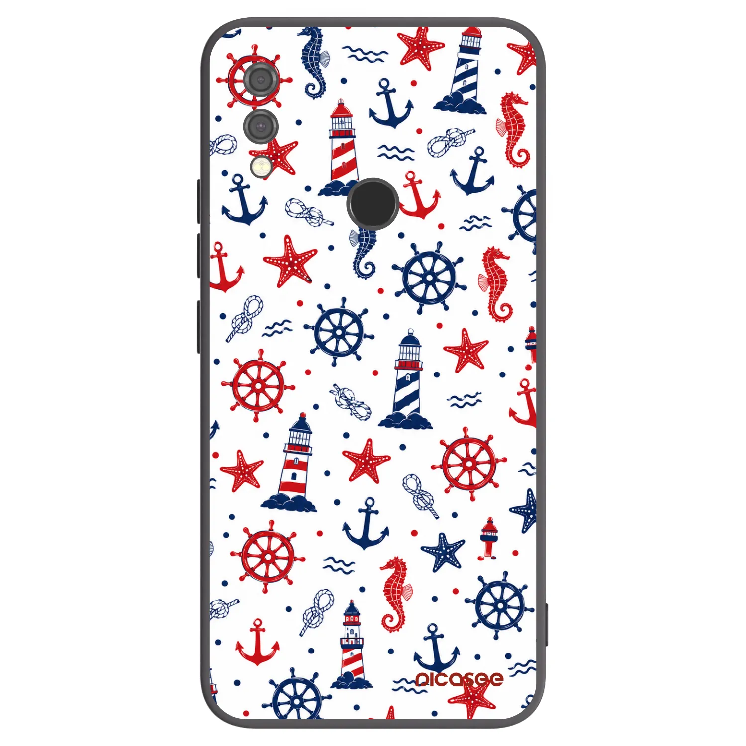 Picasee husă neagră din silicon pentru Xiaomi Redmi Note 7 - Sailor Vibes